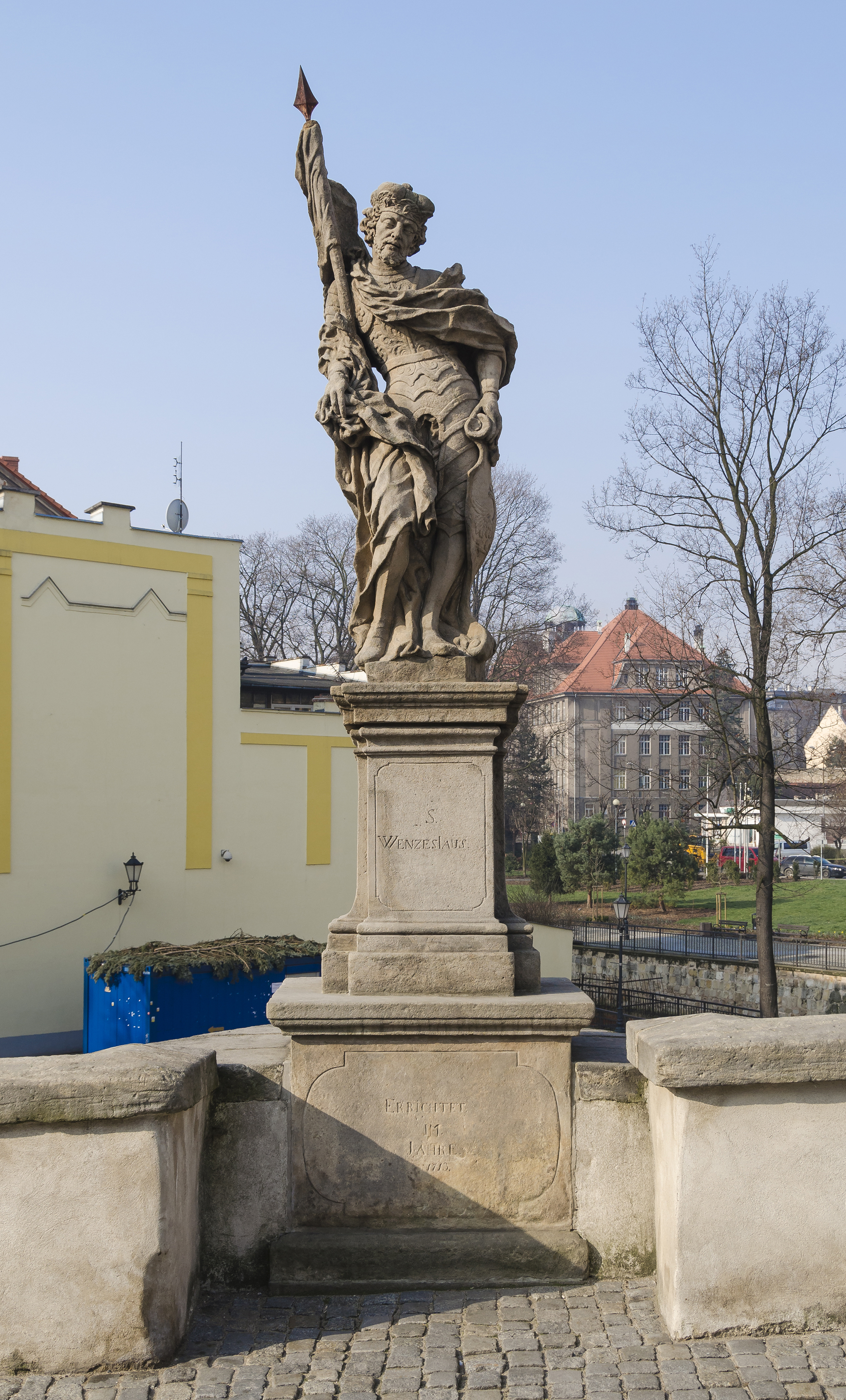 2014 Kłodzko, most, św. Wacław 01