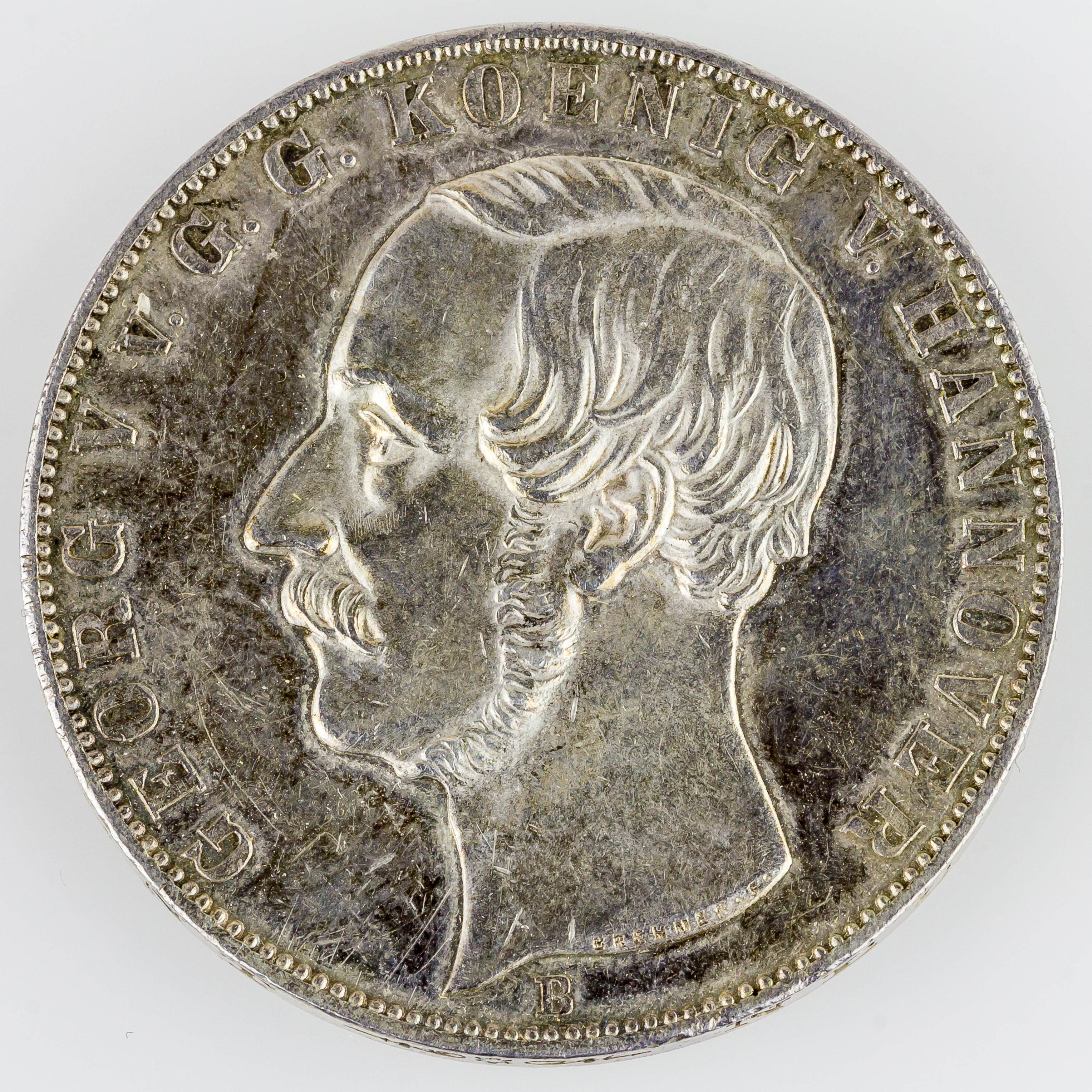 2 Thaler 1854 Georg V(Vs)-2447