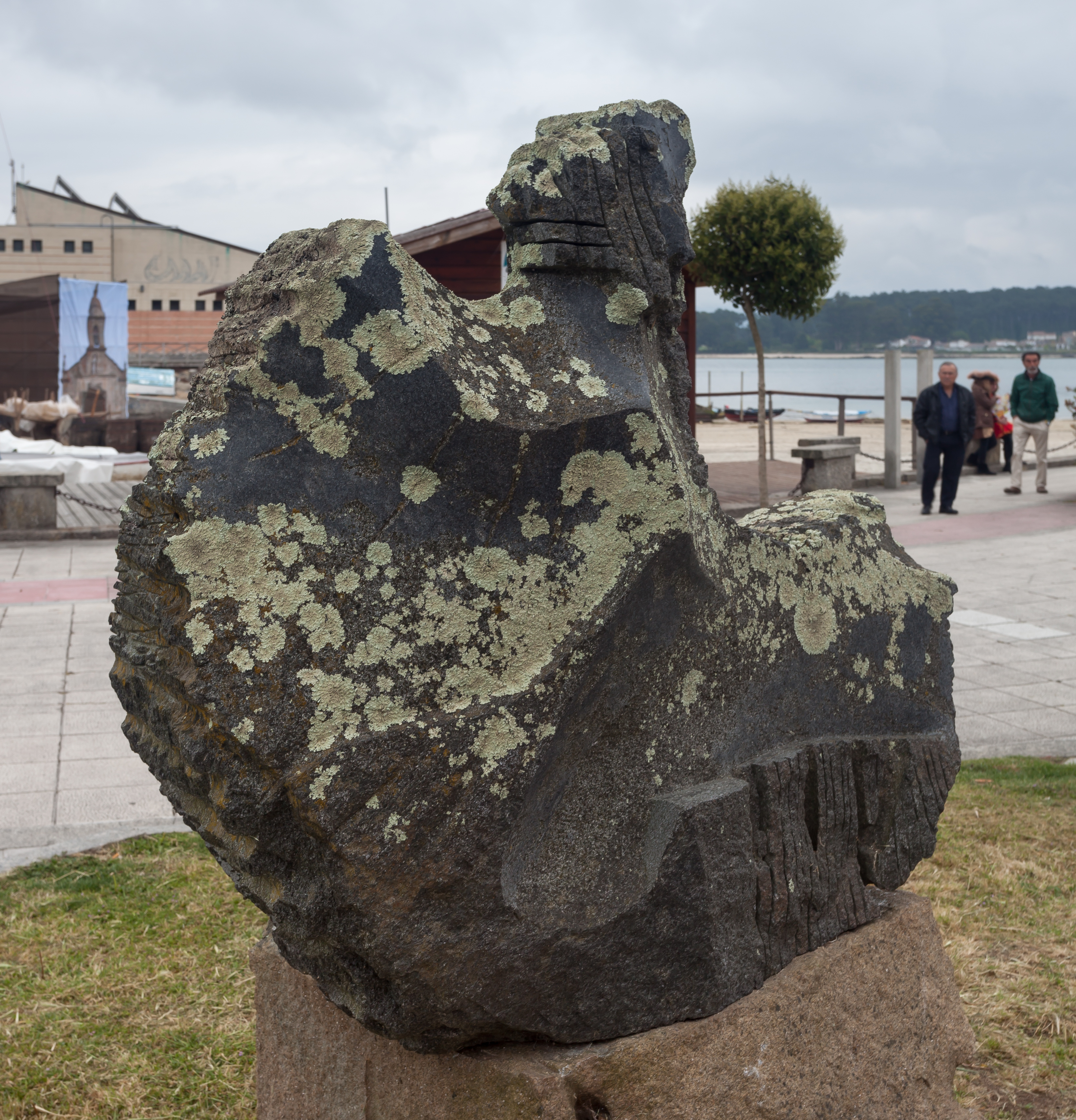 Amate. Escultura no Grove