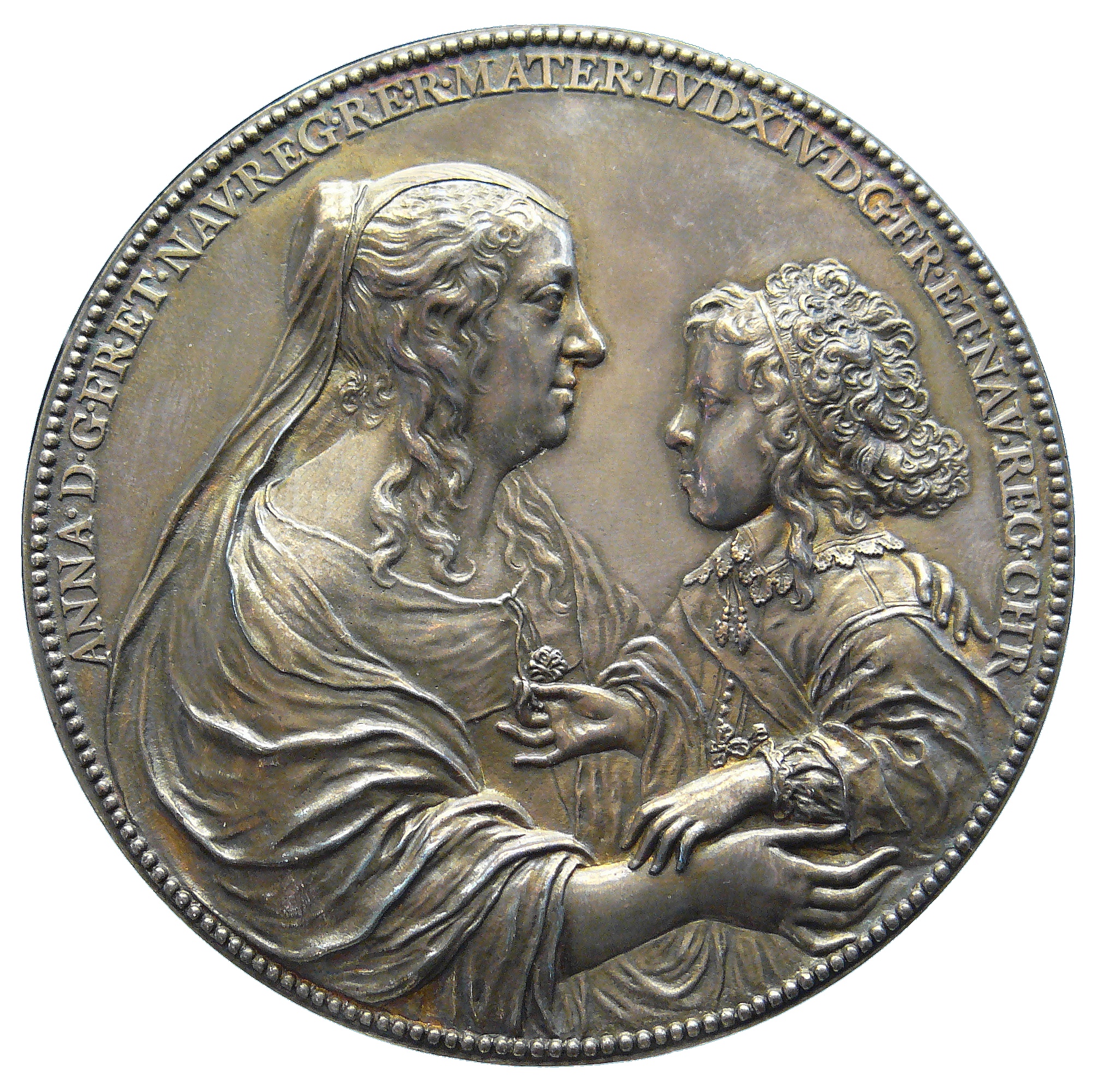 Anne d'Autriche et le Dauphin C des M
