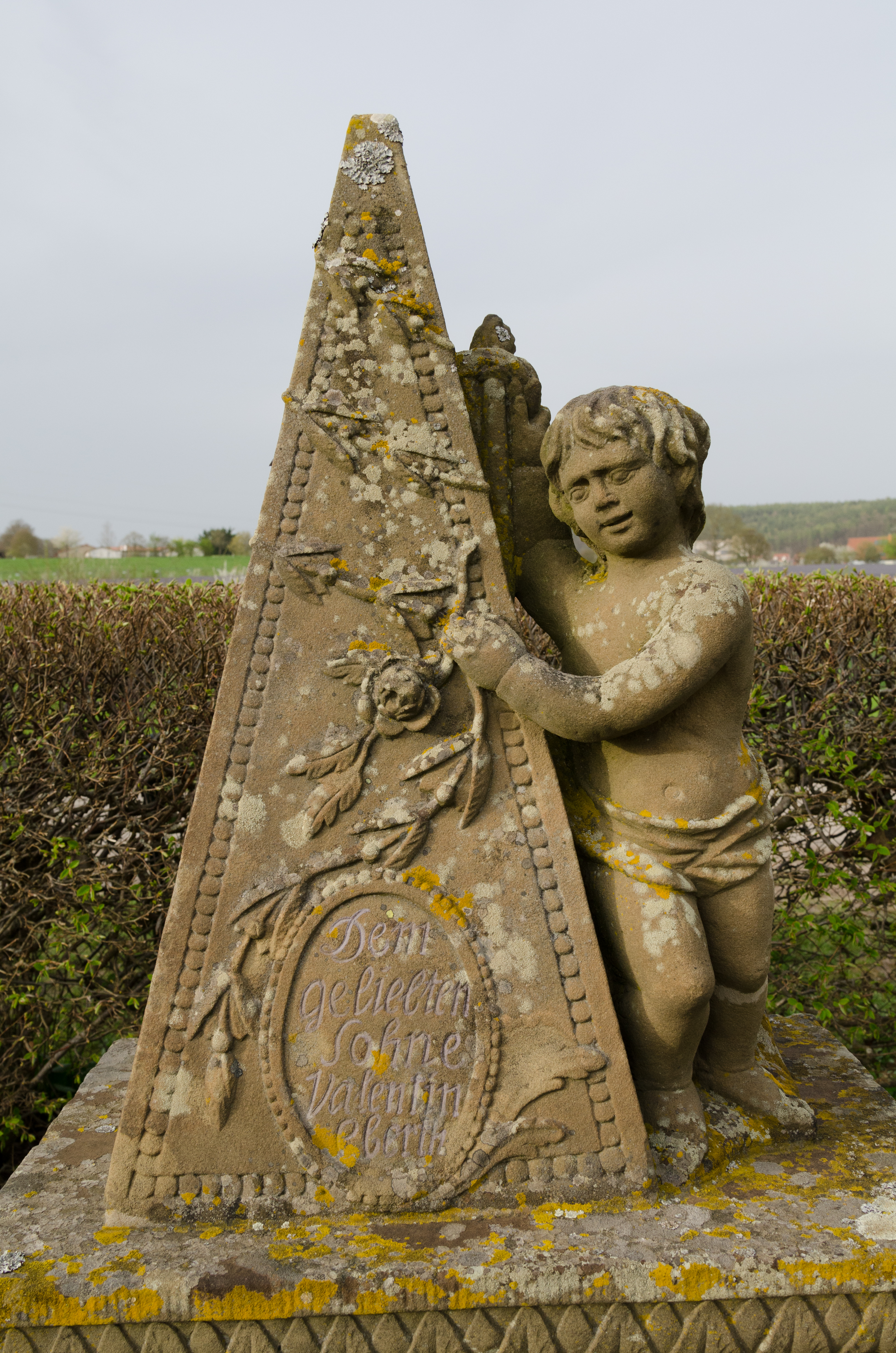 Bad Bocklet, Aschach, Herrnfeld, Friedhof, 007