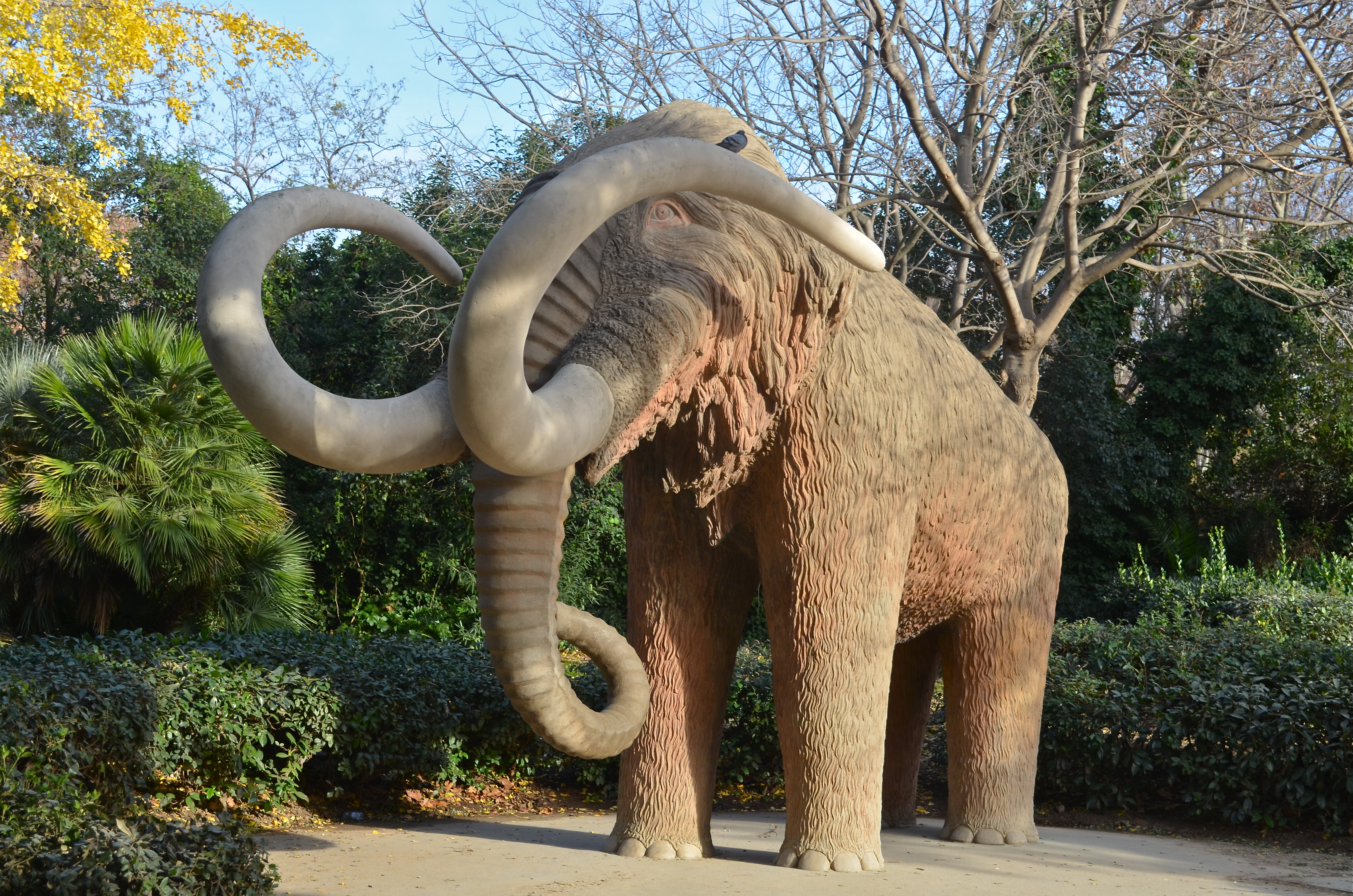 Barcelona - Mammoth sculpture