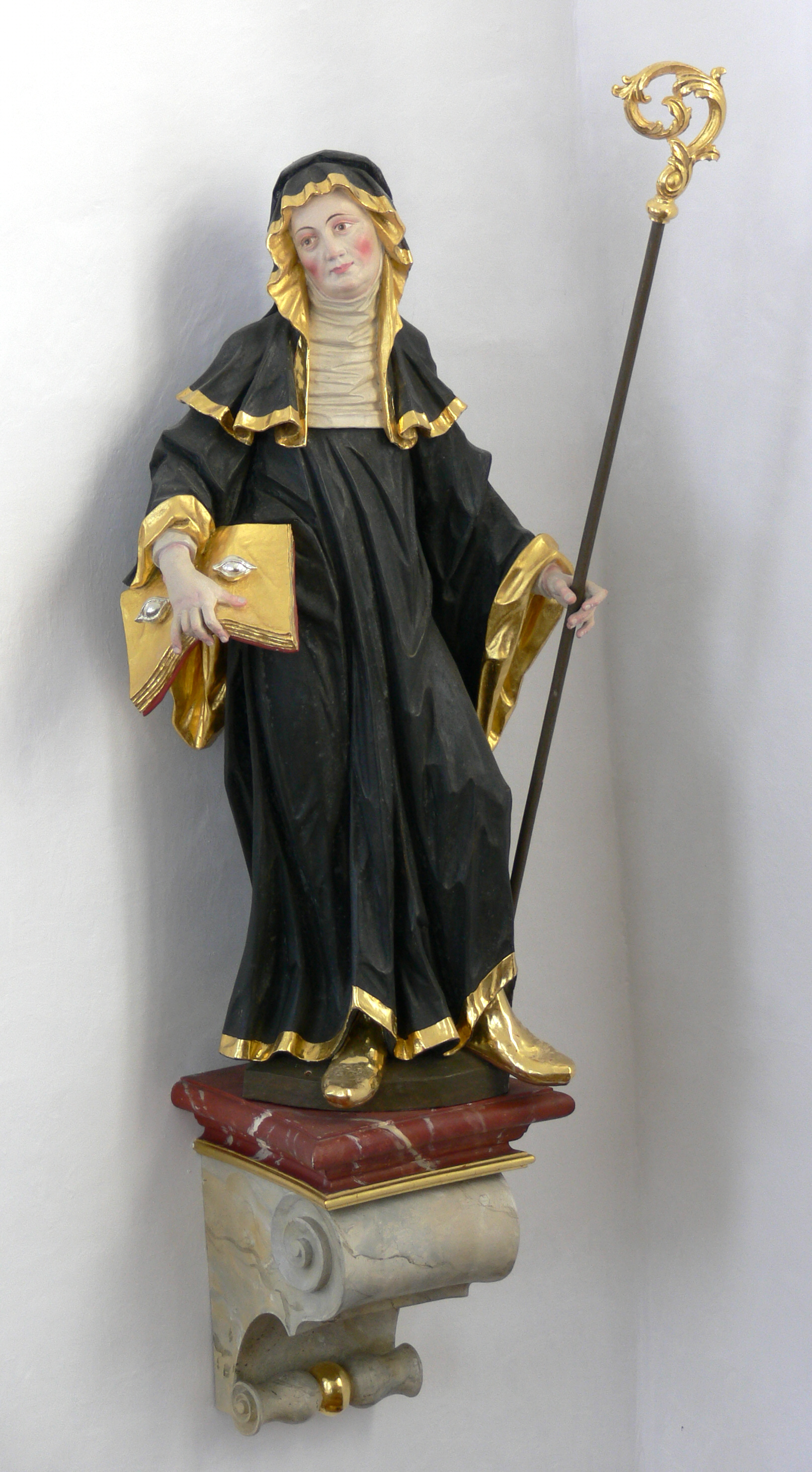 Bremenried St Wendelin Heiligenfigur Odilia