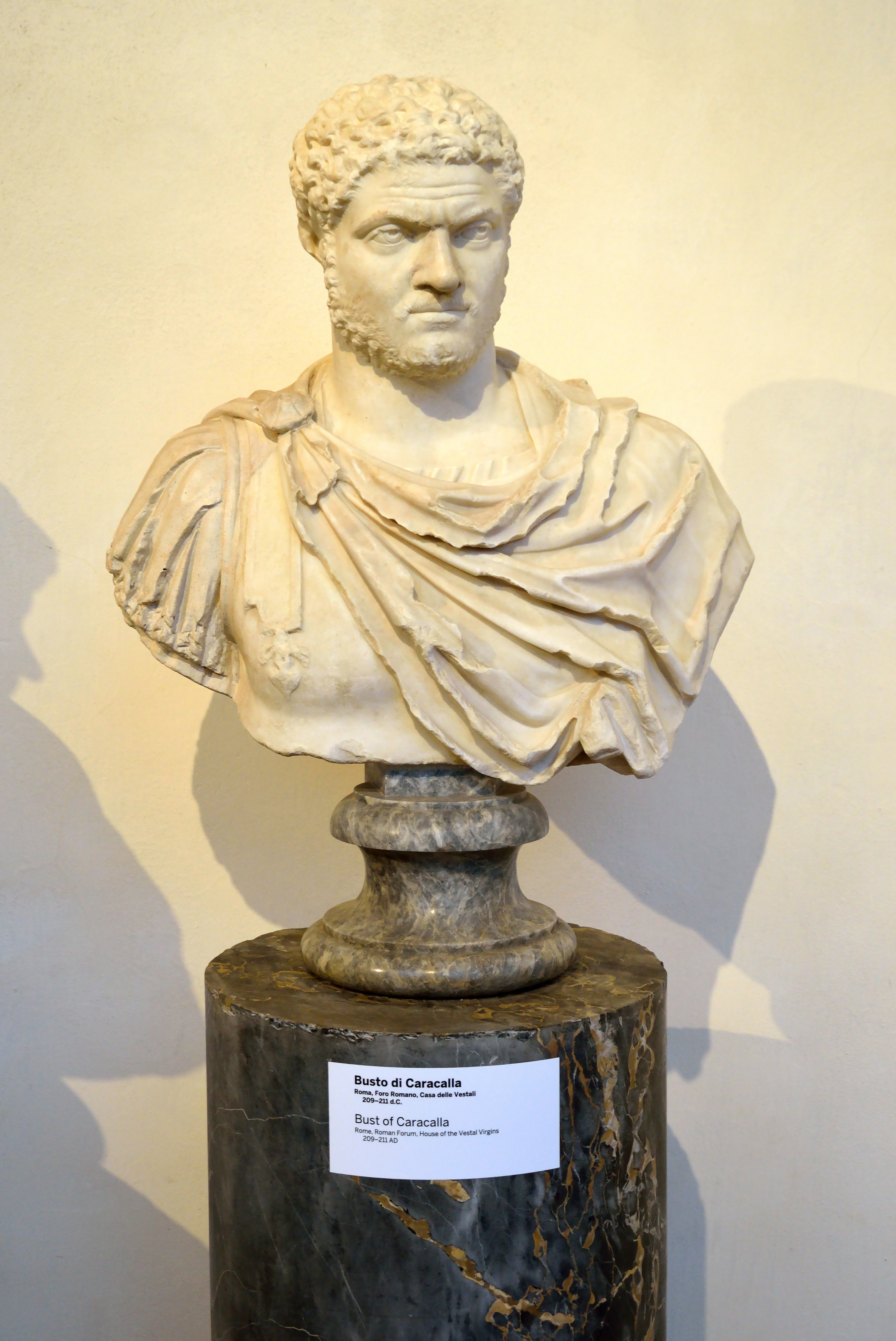 Bust of CaracallaMuseo delle Terme di Diocleziano