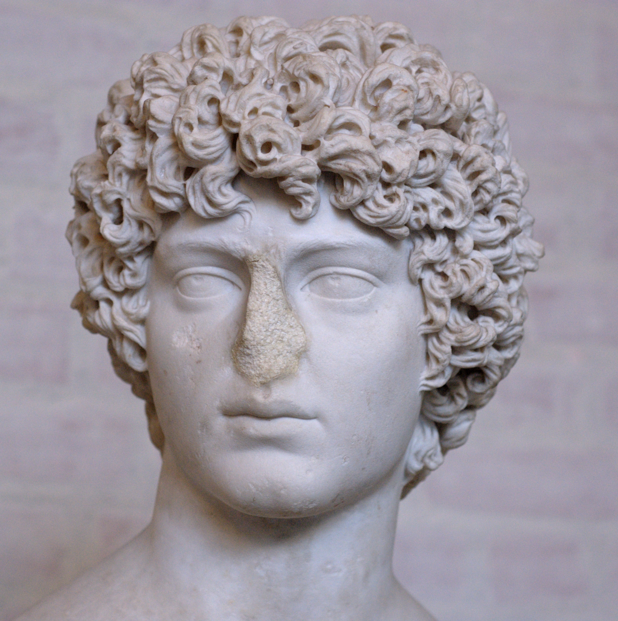 Bust Roman Glyptothek Munich 340