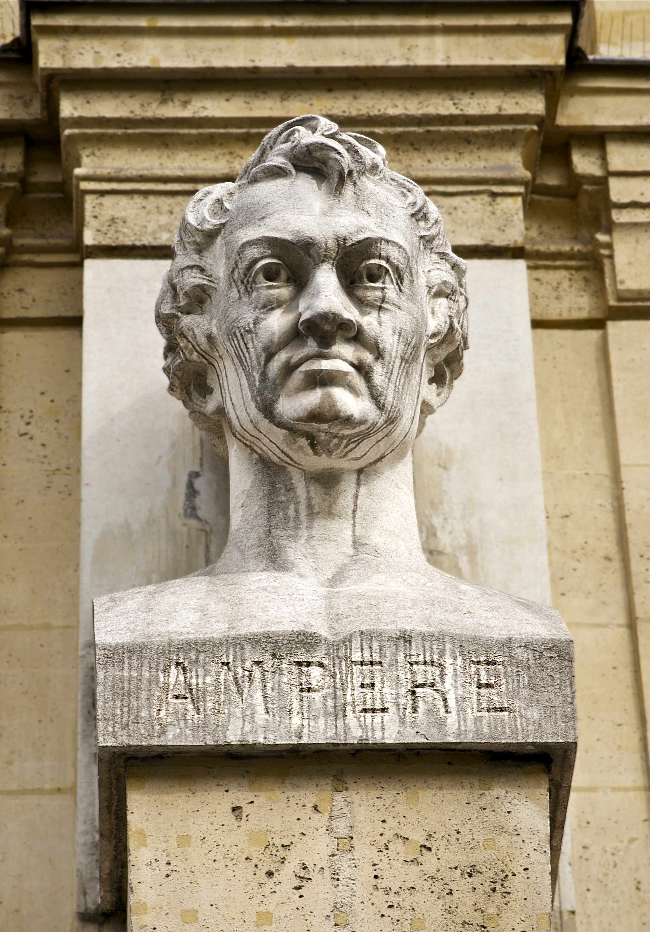 Buste Ampère Lycée Voltaire