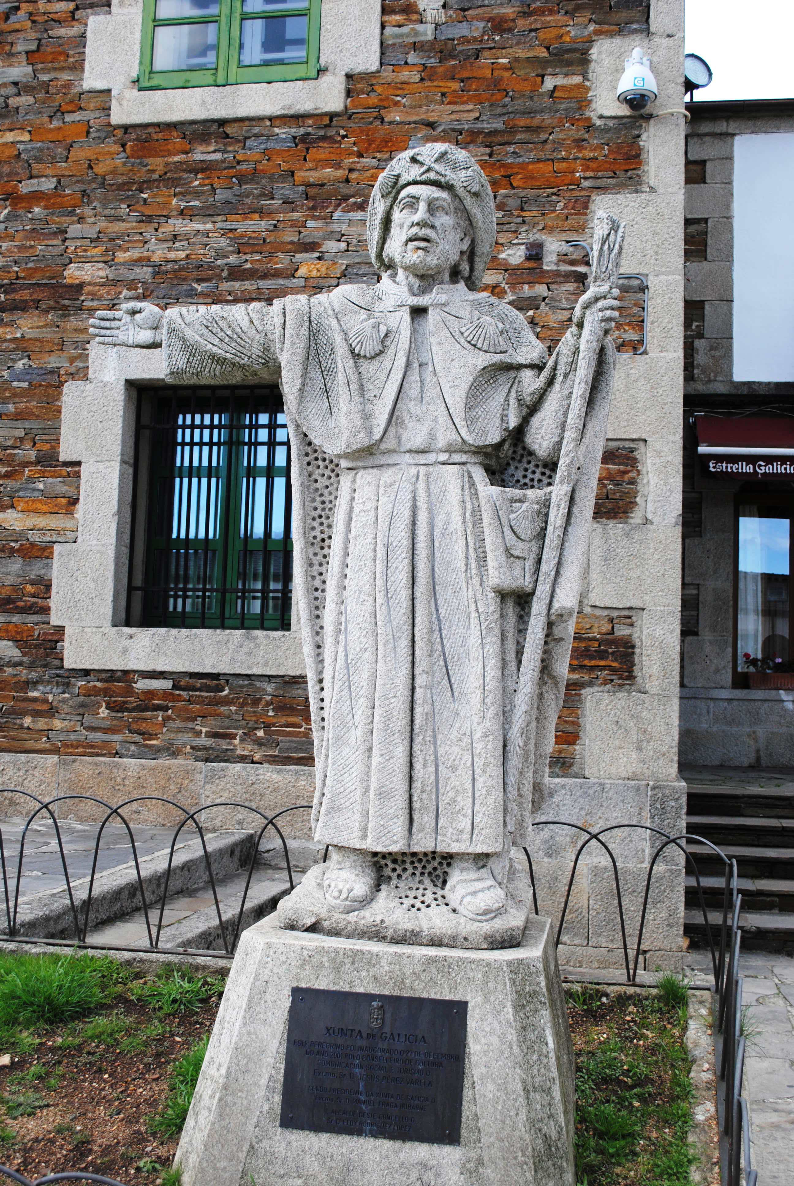 Camiño Francés, Portomarín, peregrino