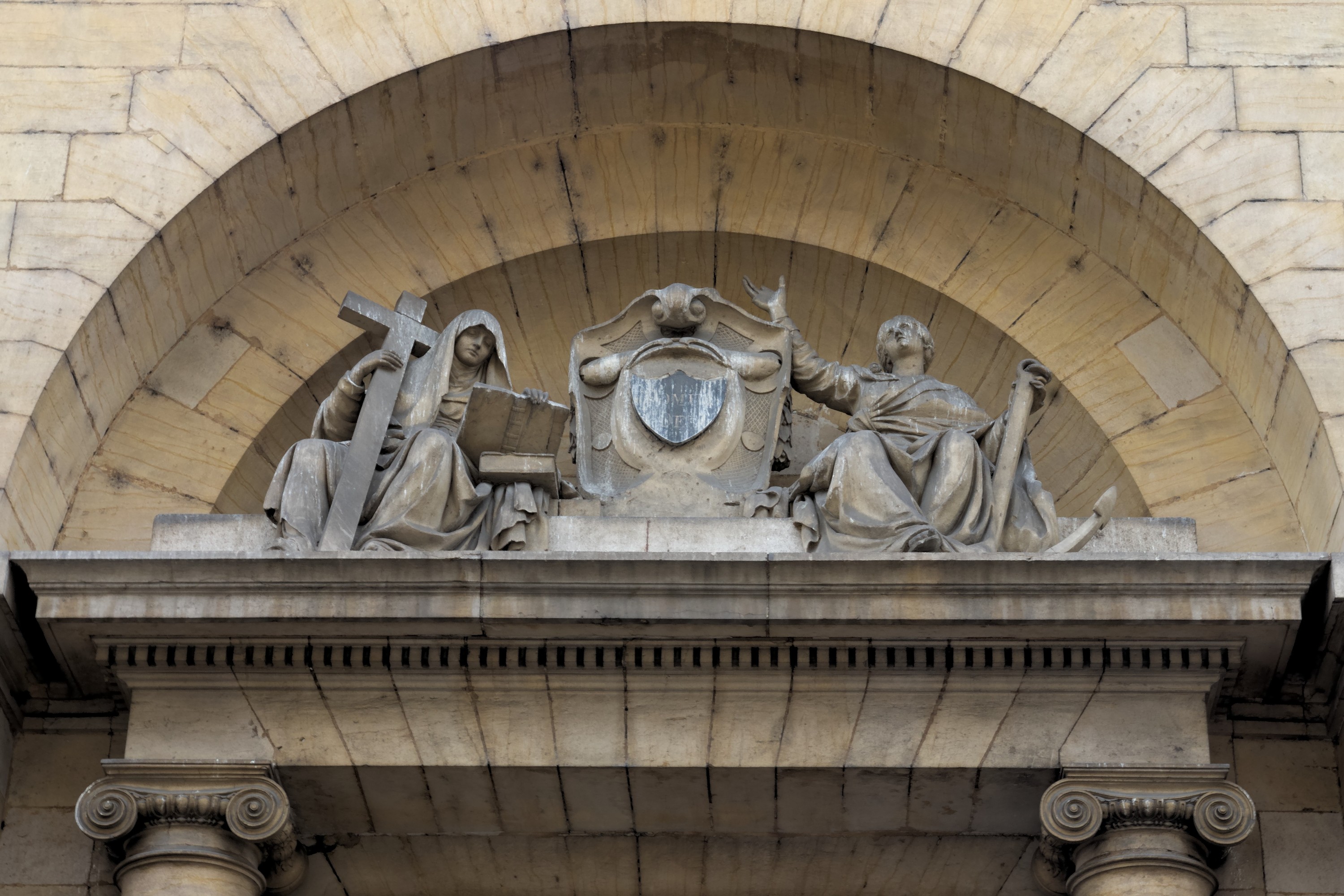 Chapelle de la Visitation de Nancy, groupe sculpté