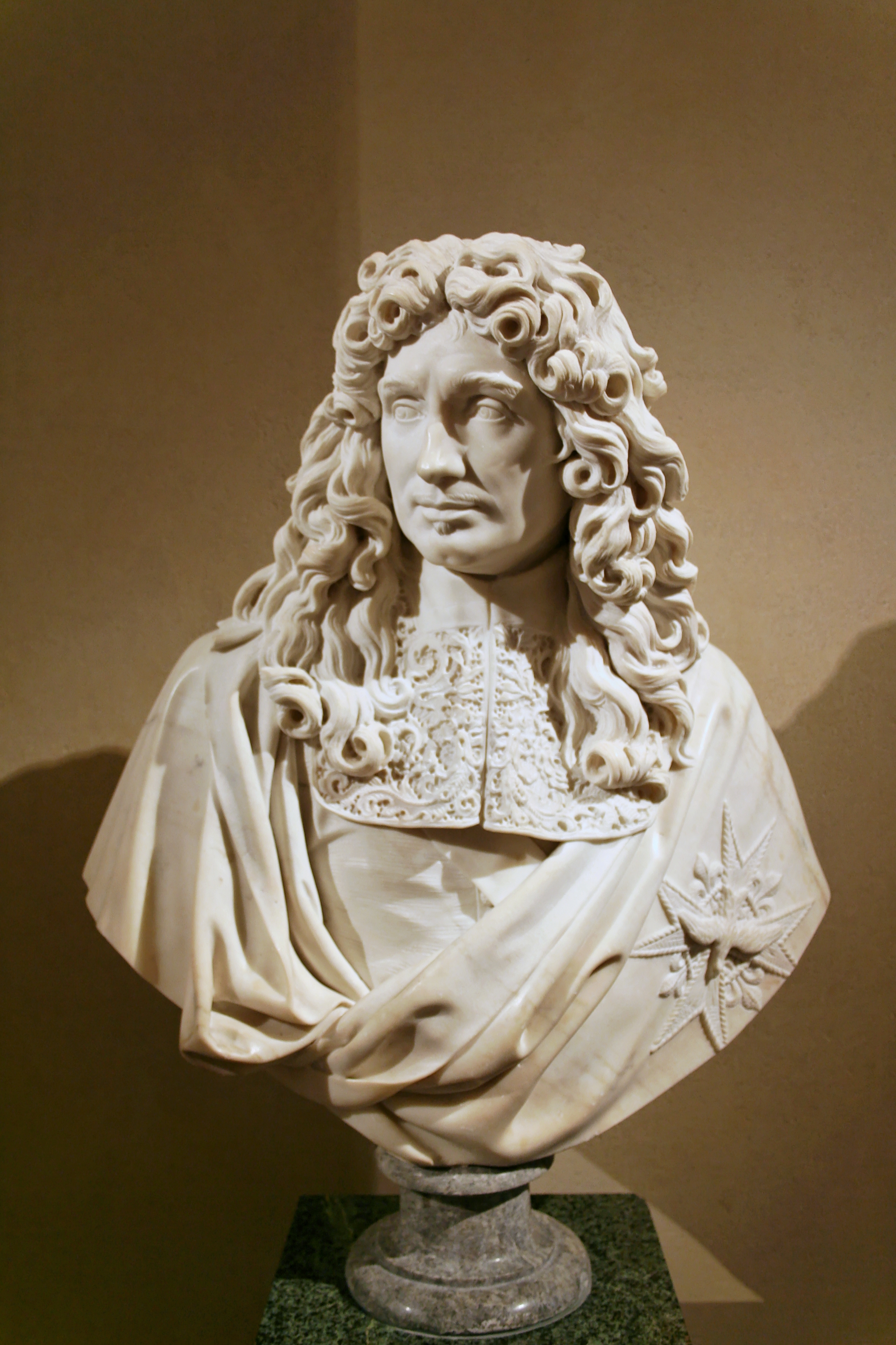 Colbert sculpture par Coysevox