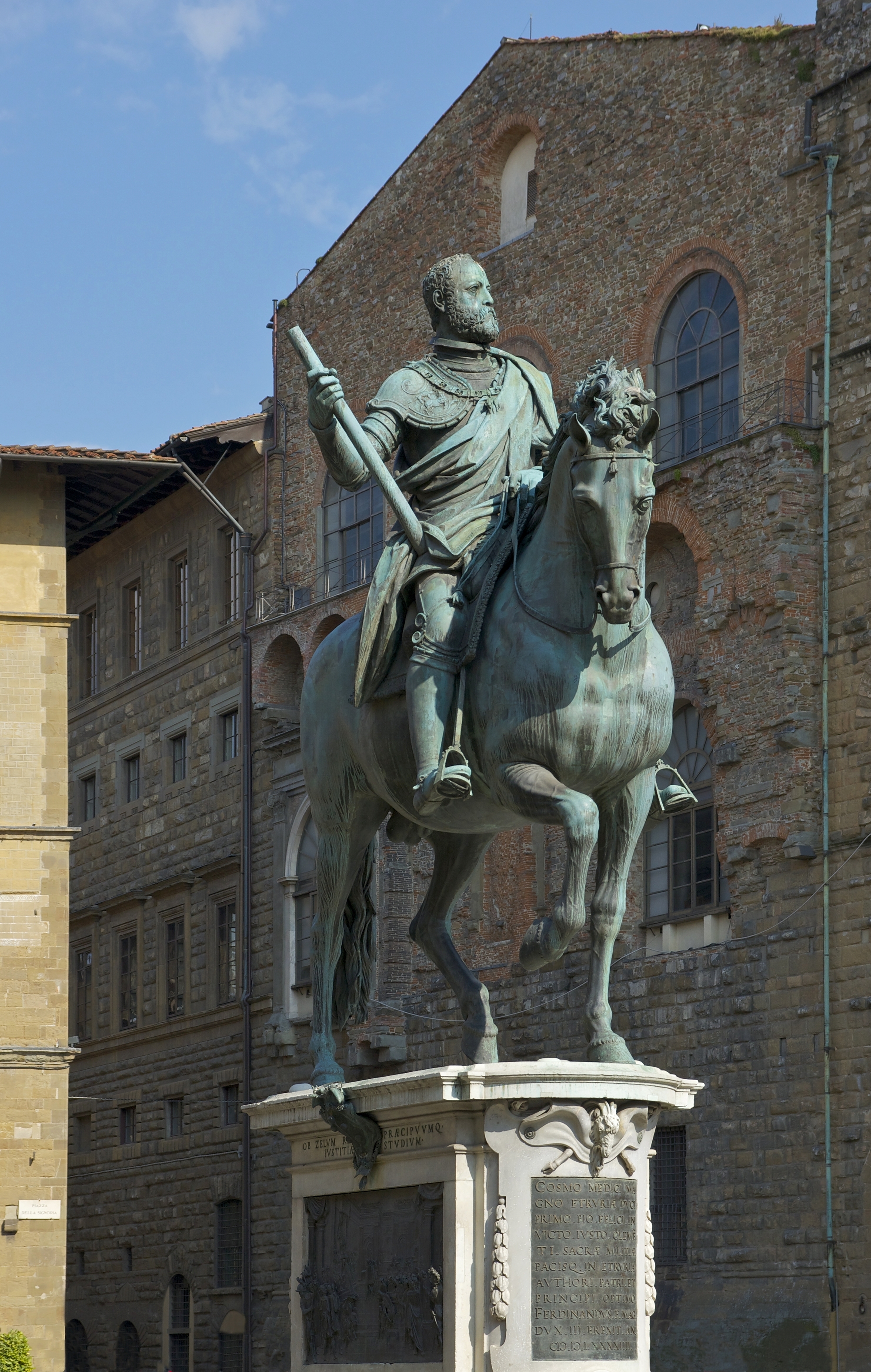 Cosimo Giambologna Signoria Firenze
