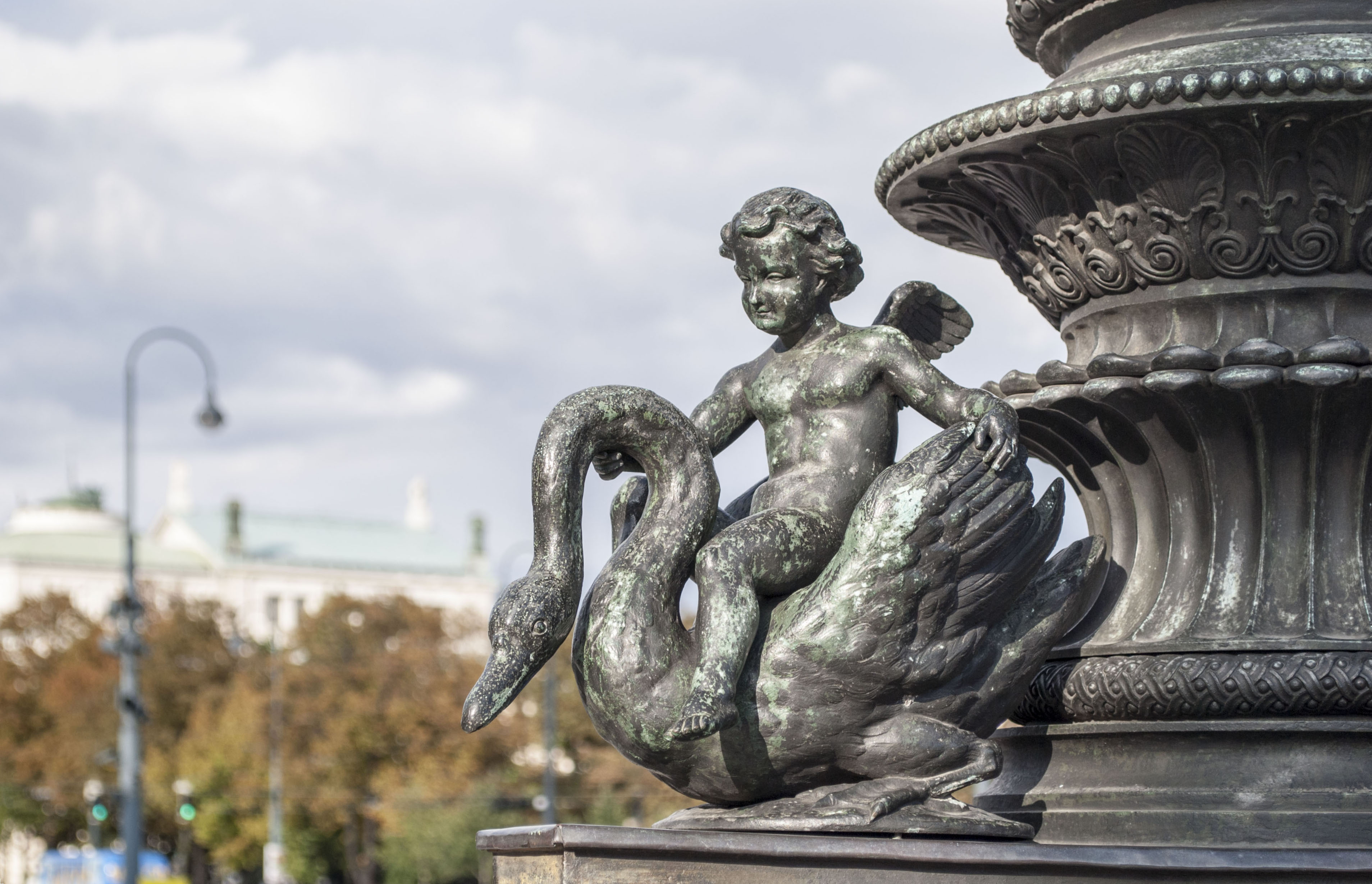 Cupid - Exterior of the Austrian Parliament Building