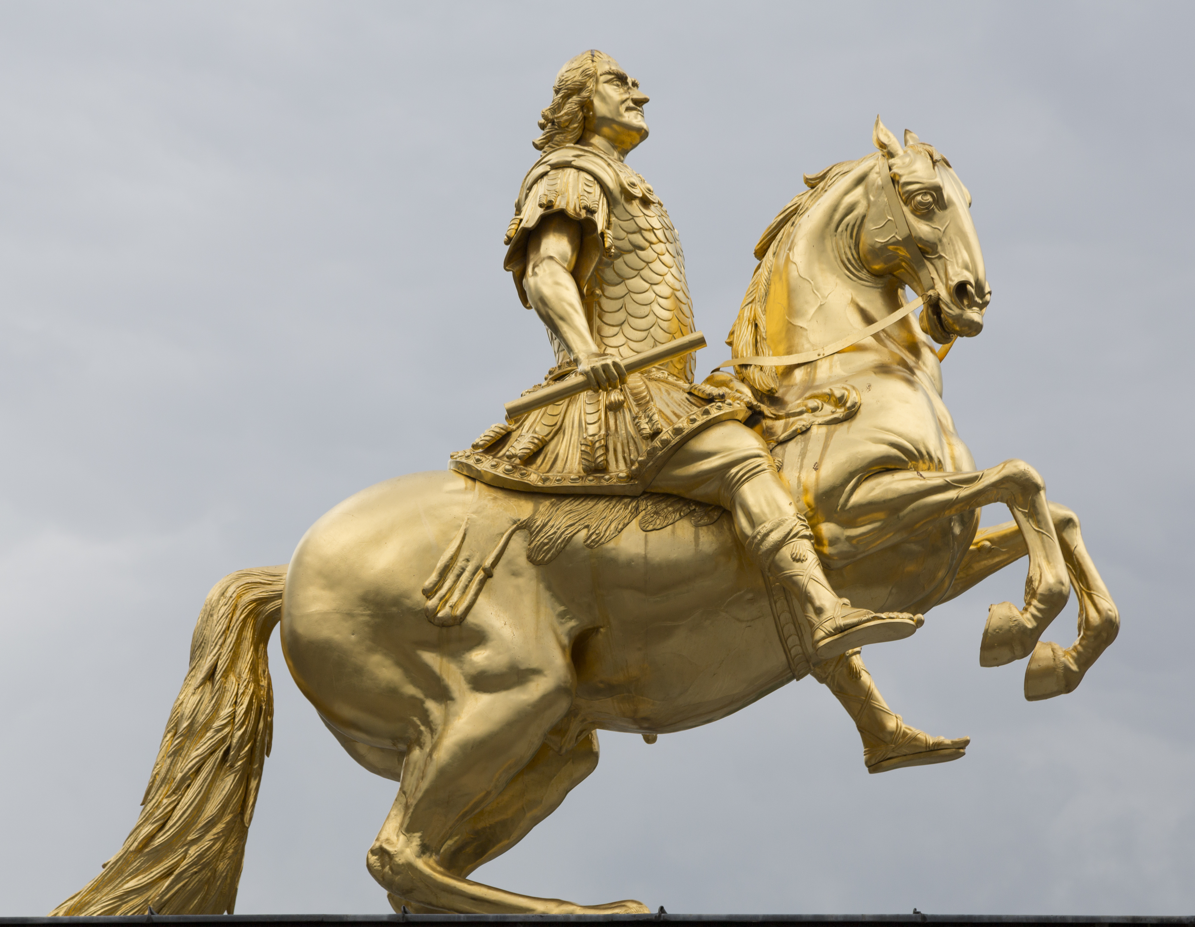 Dresden Germany Golden-Rider-02