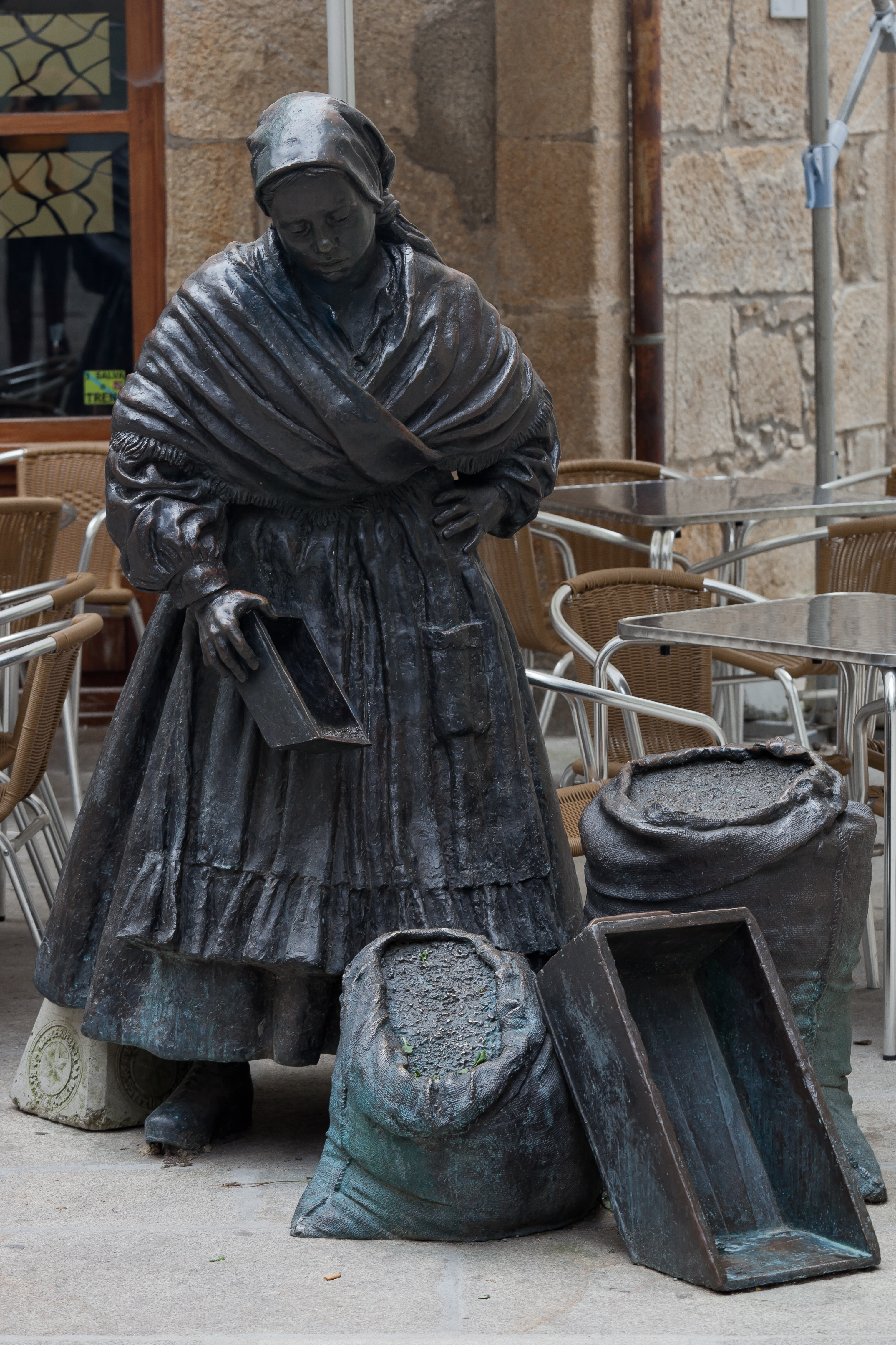 Escultura en Padrón. Galiza.PA8
