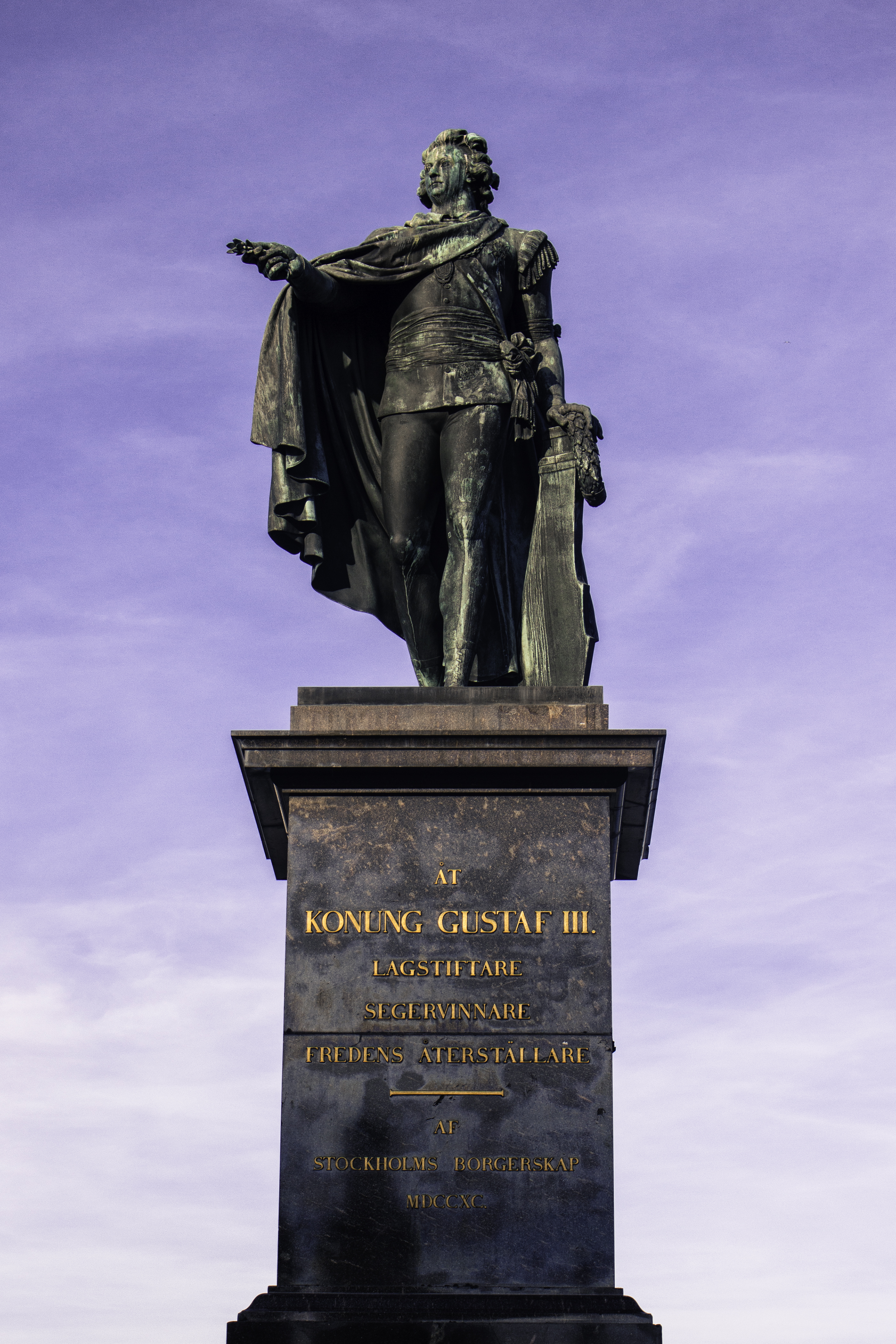 Estatua de Gustav III