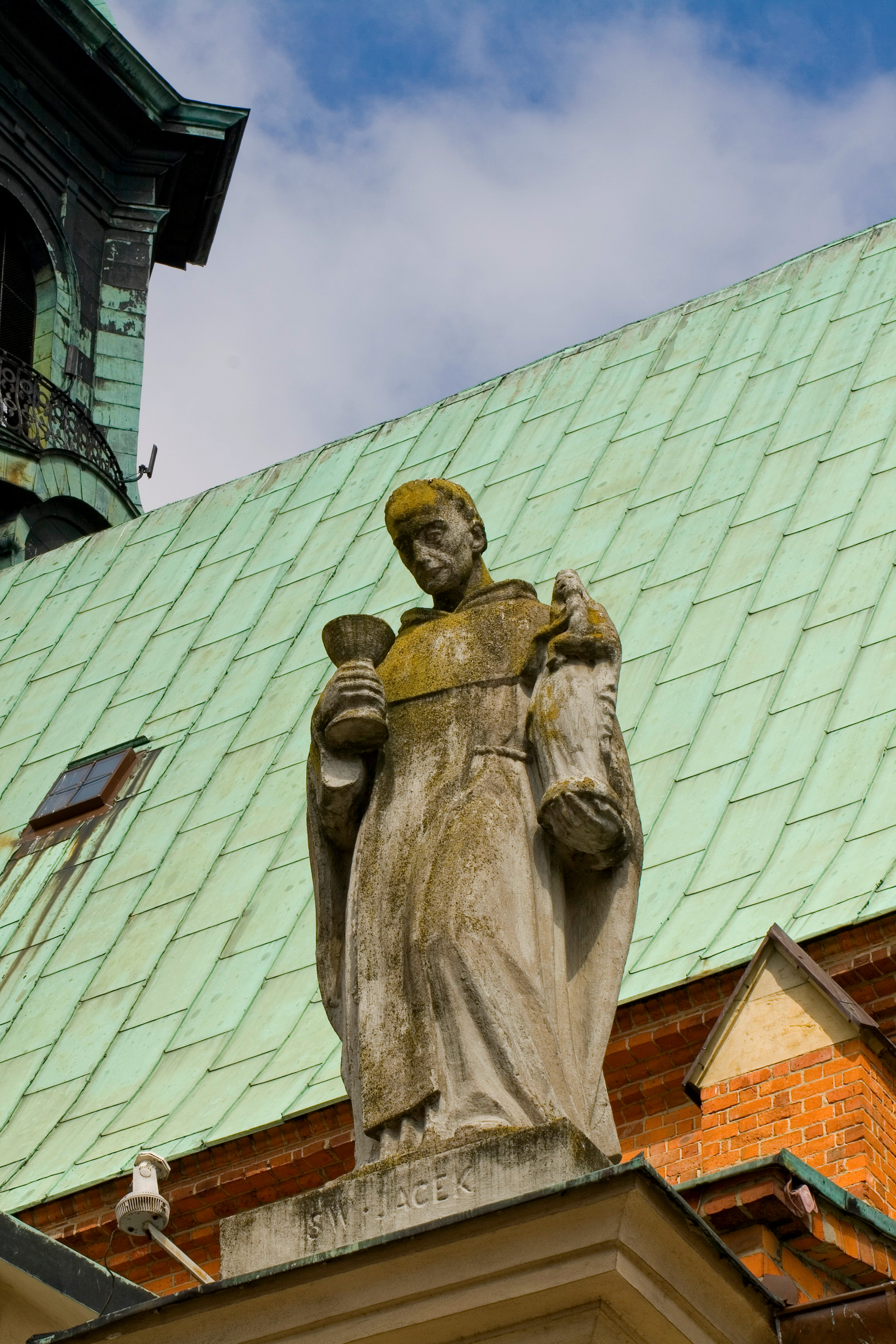 Estatua de Jacek, Catedral de Gniezno, Polonia, 2012-04-05, DD 30