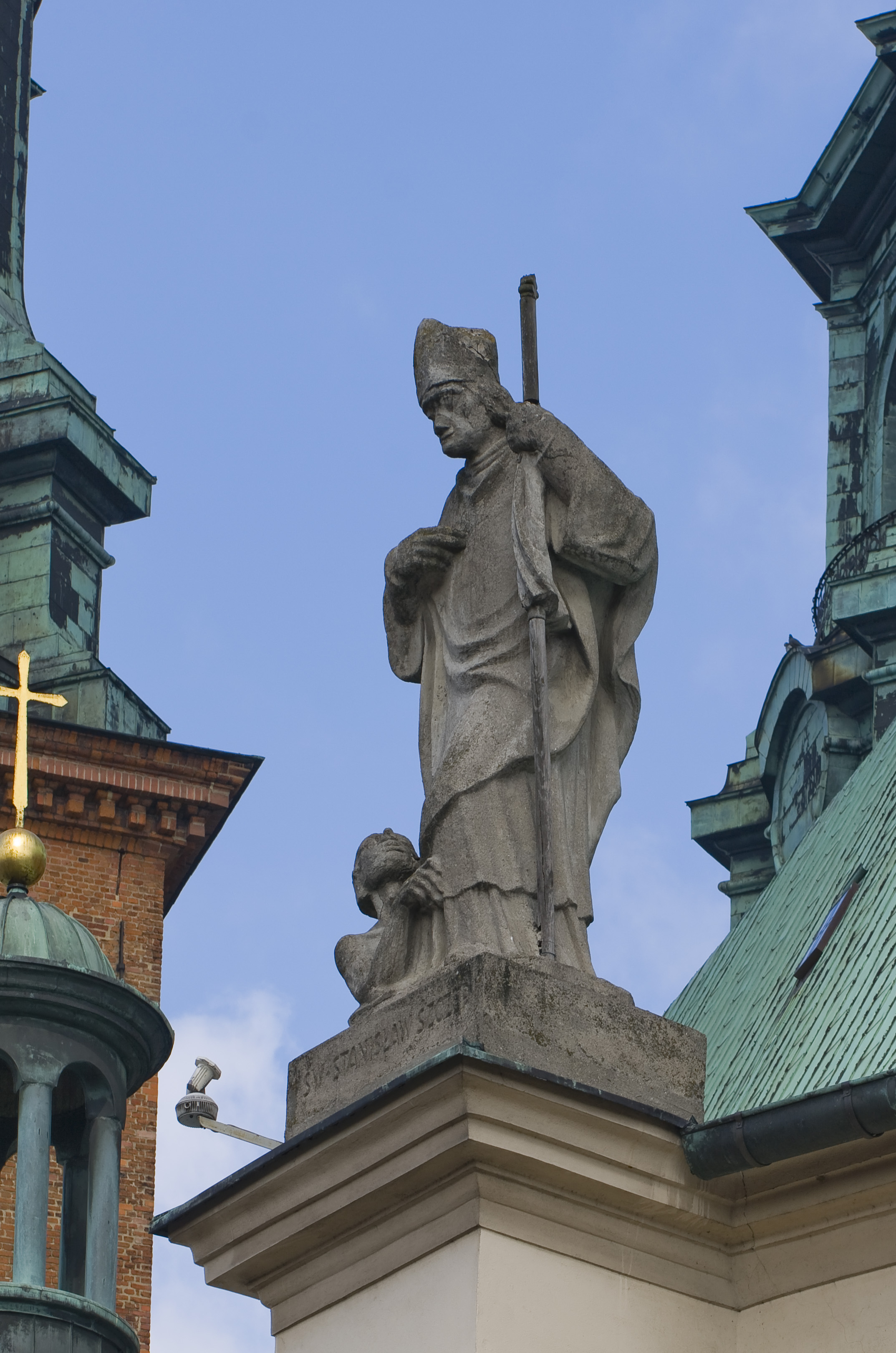 Estatua de Stanislaw Szczip, Catedral de Gniezno, Polonia, 2012-04-05, DD 10