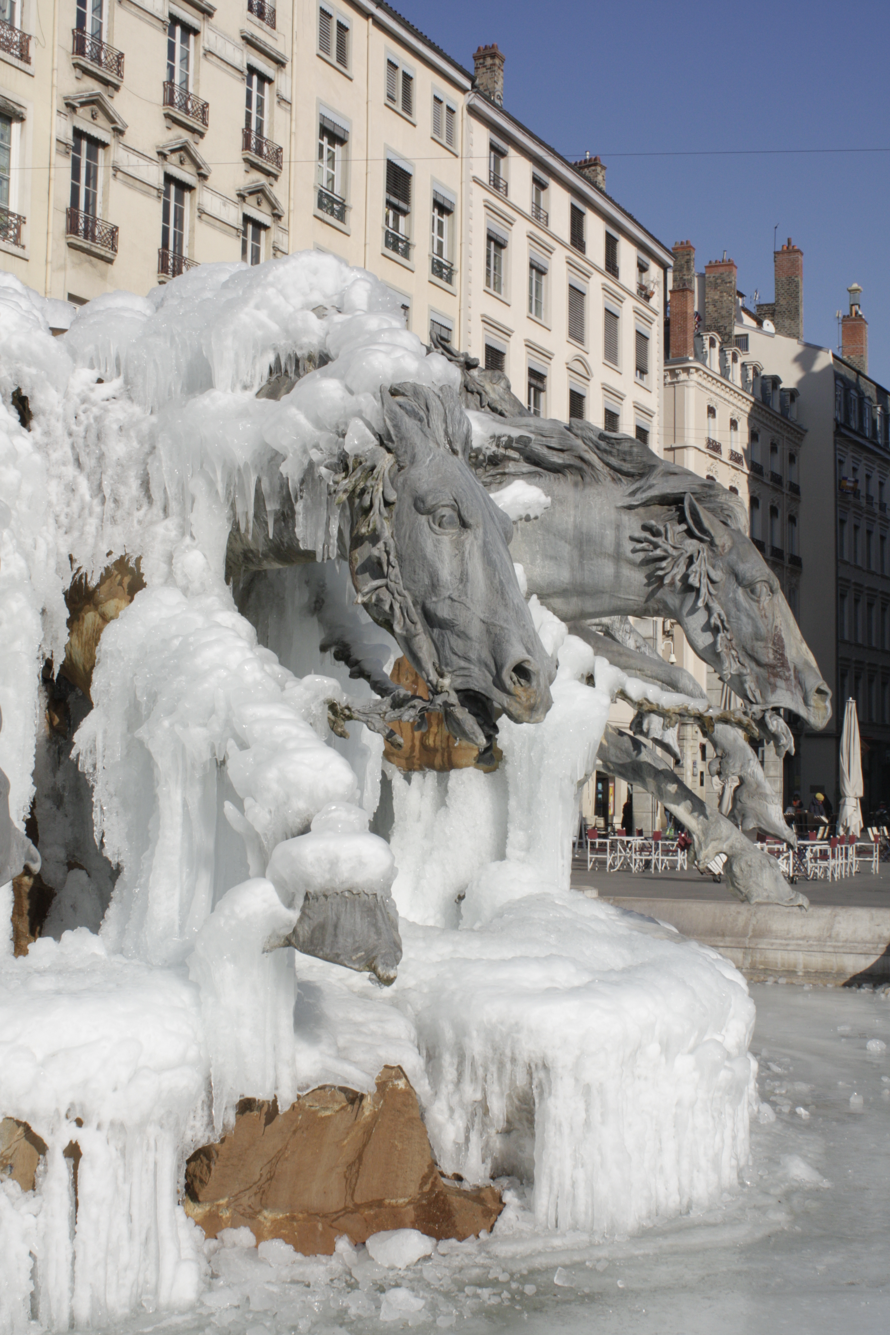 Fontaine Bartholdi - Glace 2012