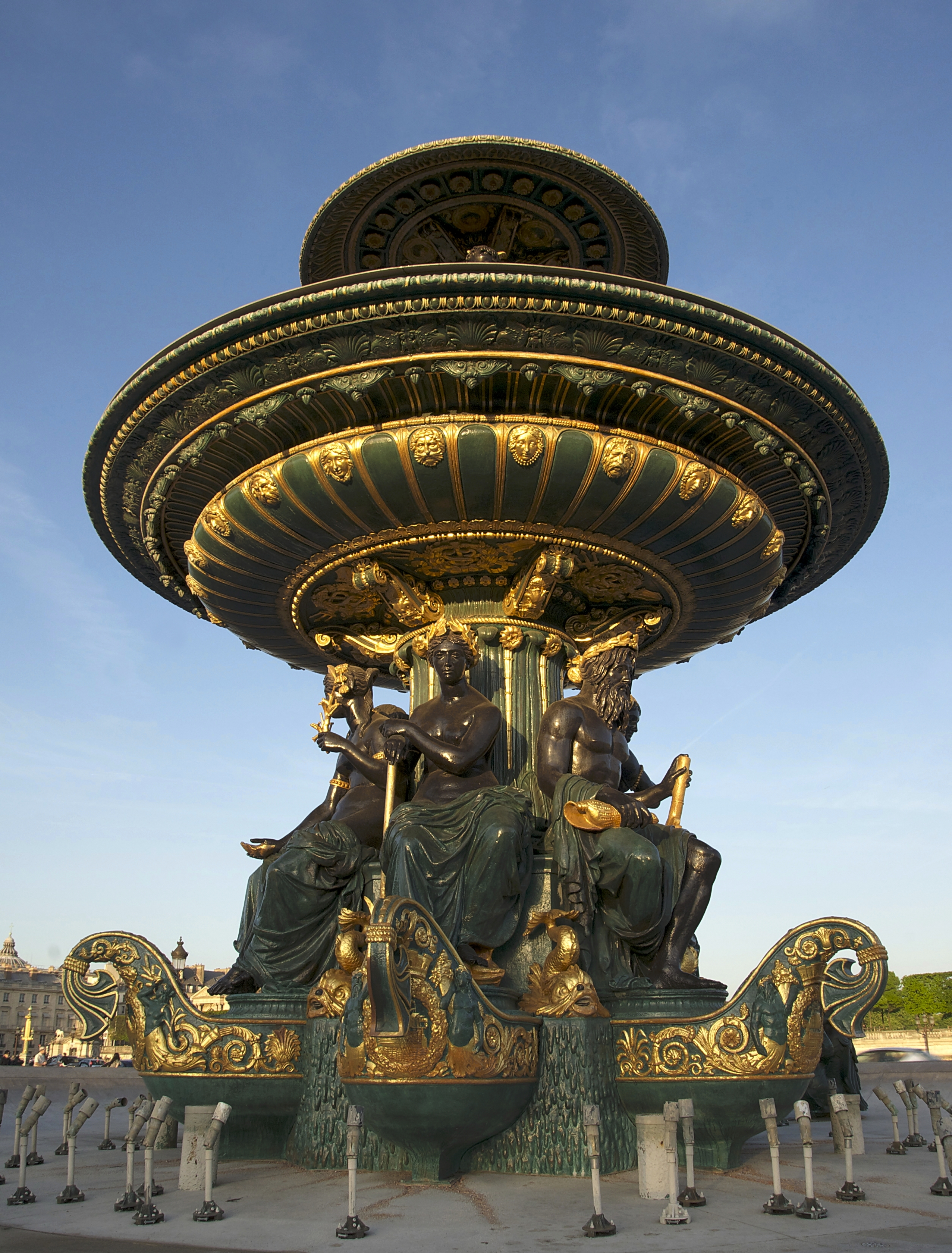Fontaine sud place concorde