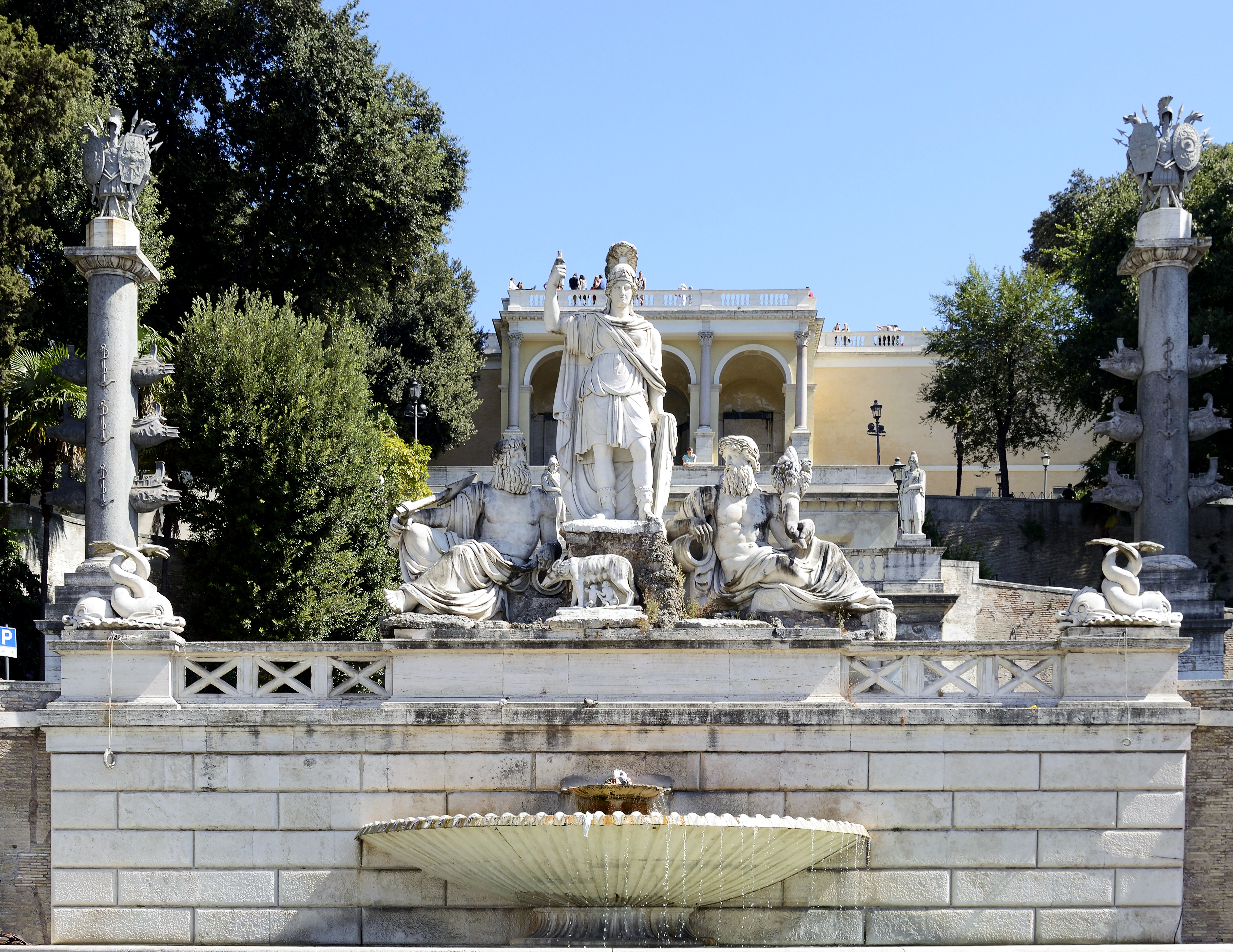 Fountain of Dea Roma