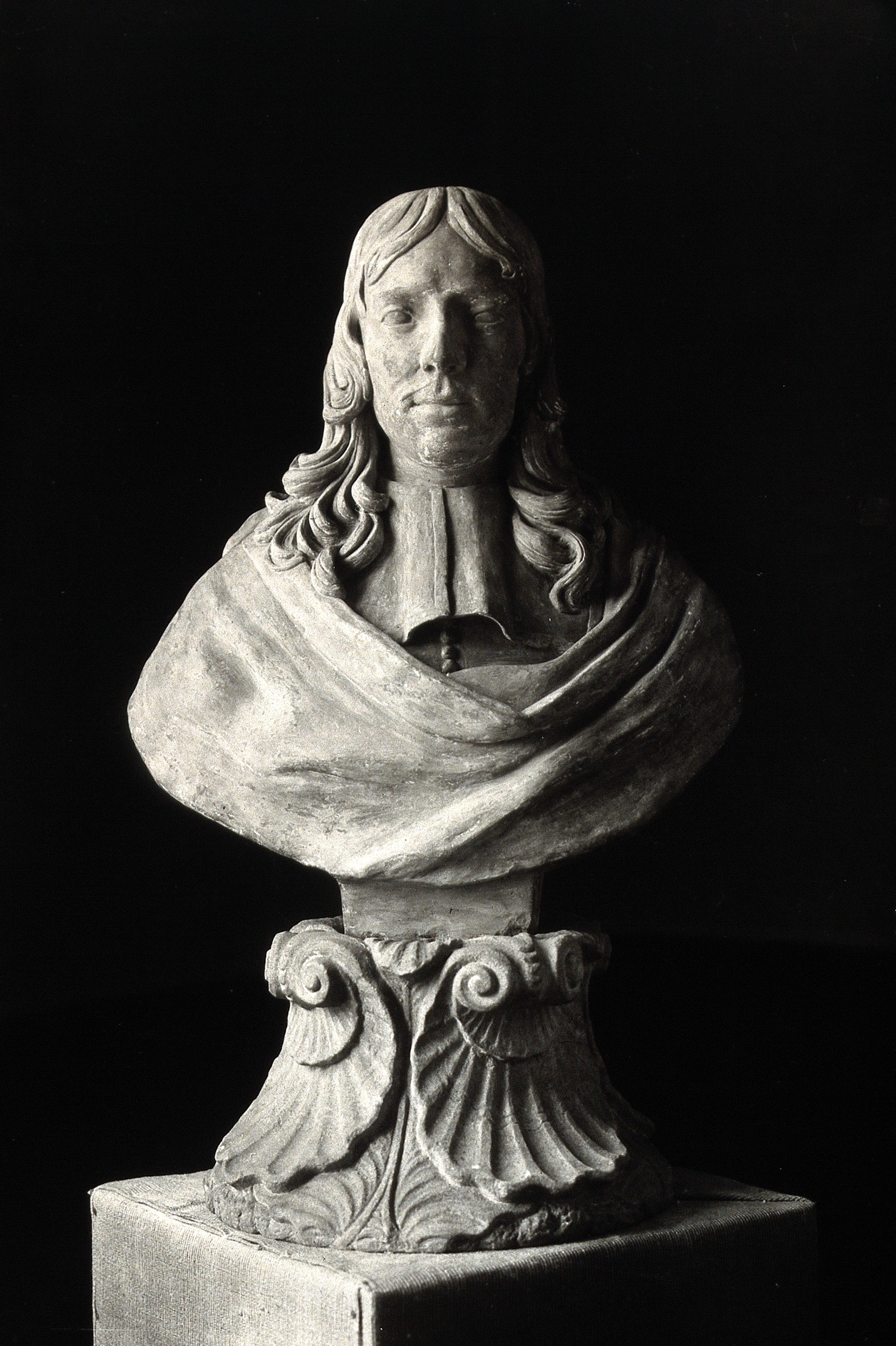 Frederik Ruysch. Photograph, 1927 after a terracotta bust, 1 Wellcome V0028784
