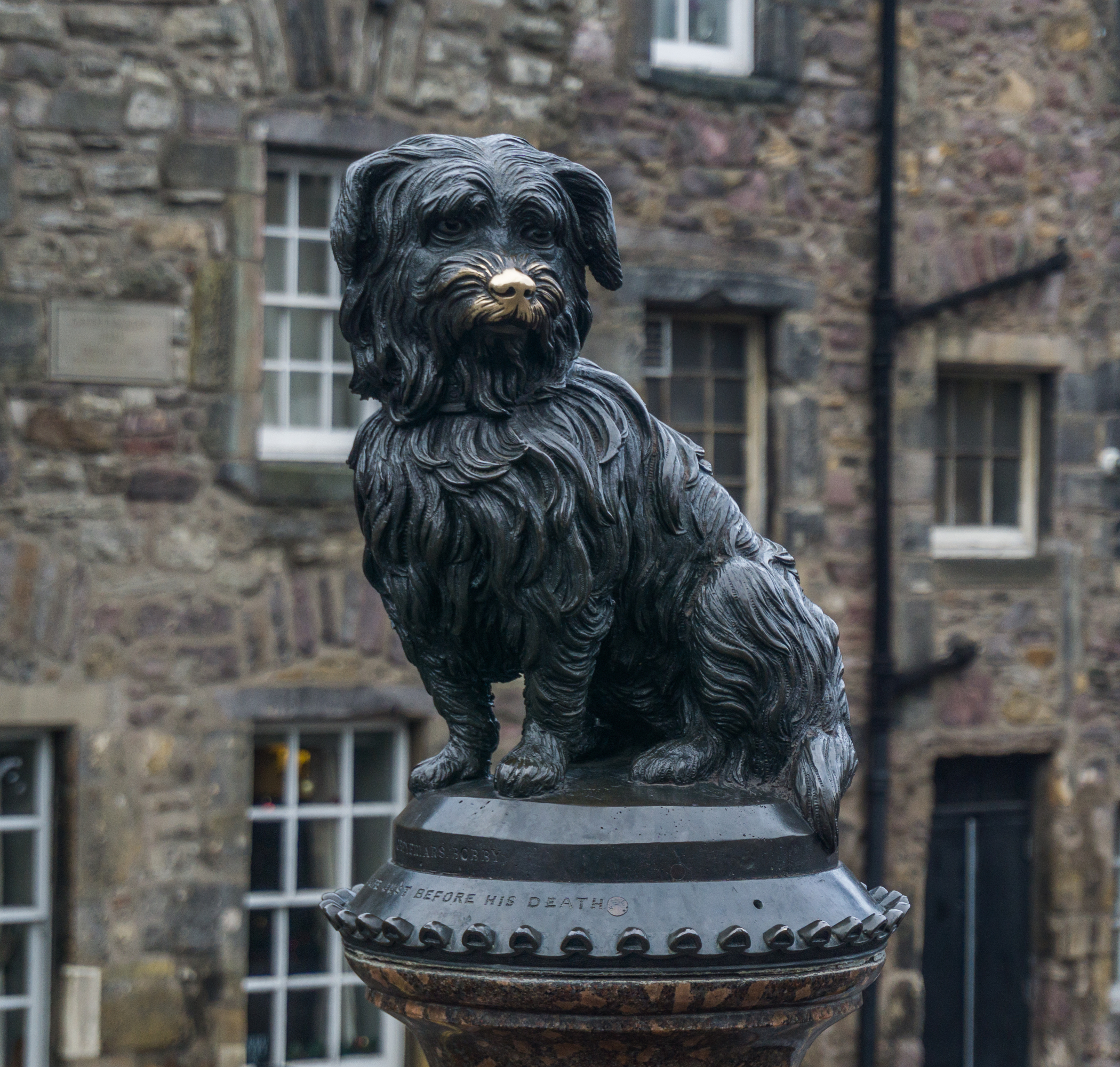 Greyfriars Bobby Memorial Fountain - Edinburgh