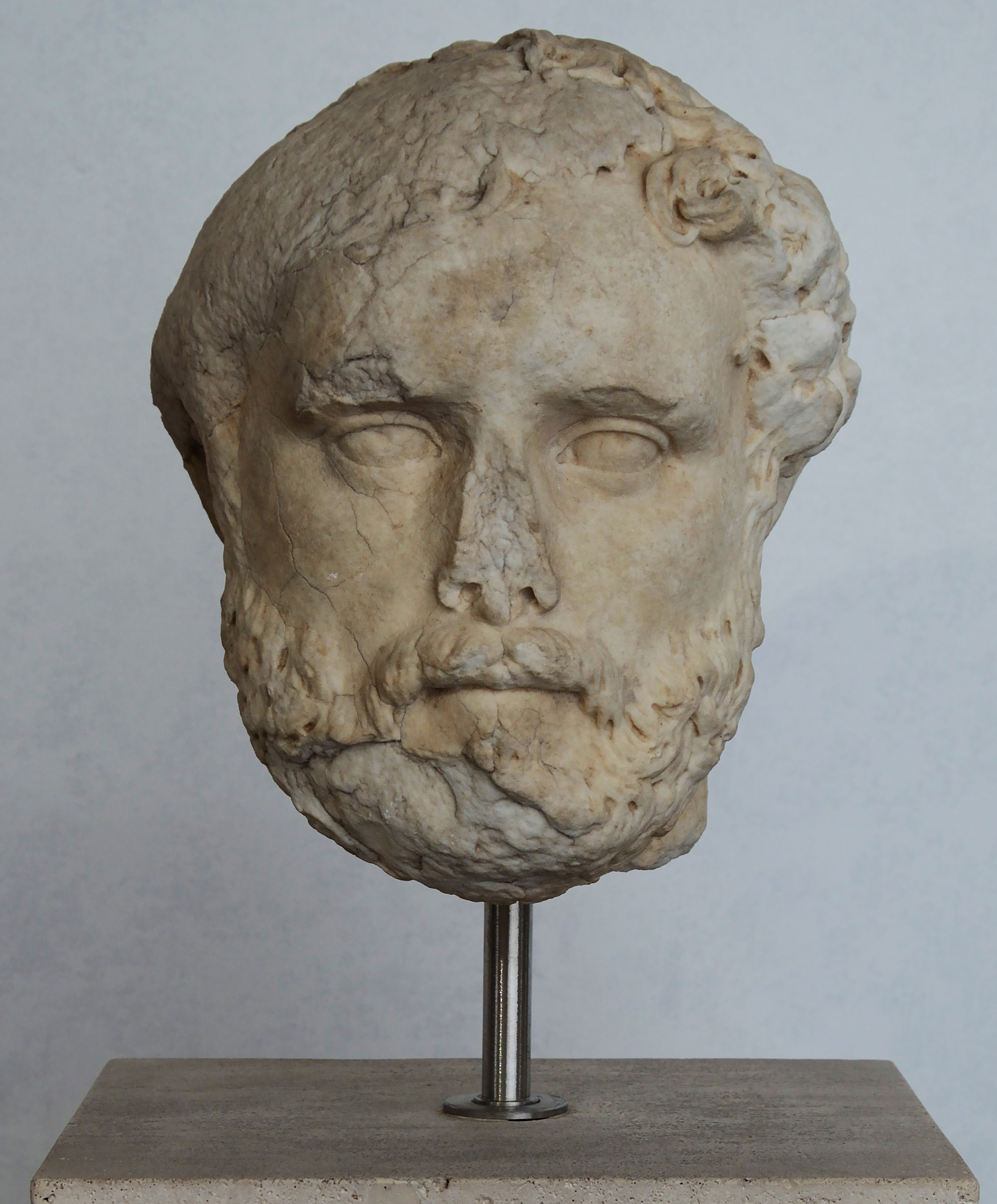 Head of Antoninus Pius in Museo Nazionale Romano