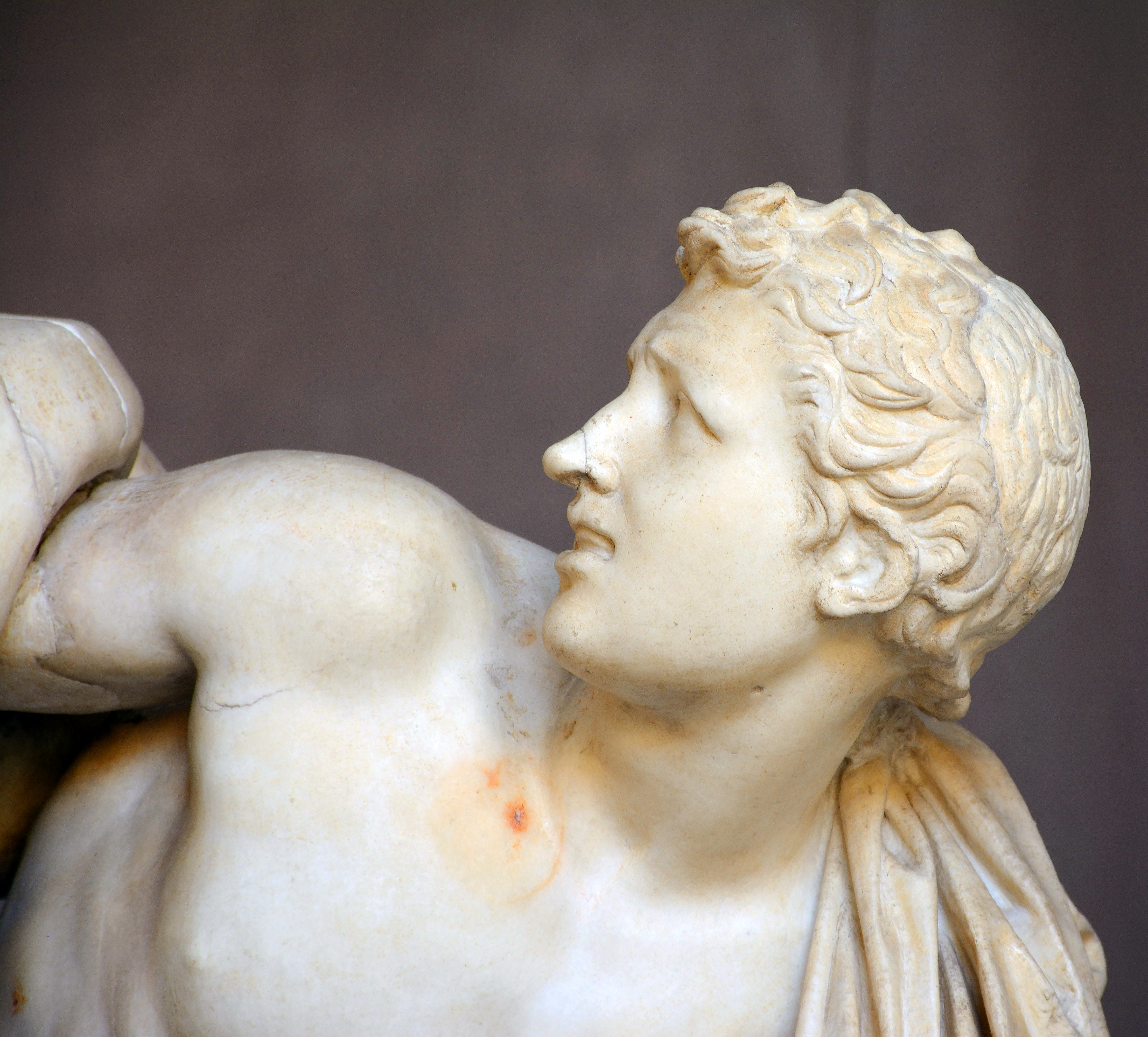 Head of eldest son in Laocoon group