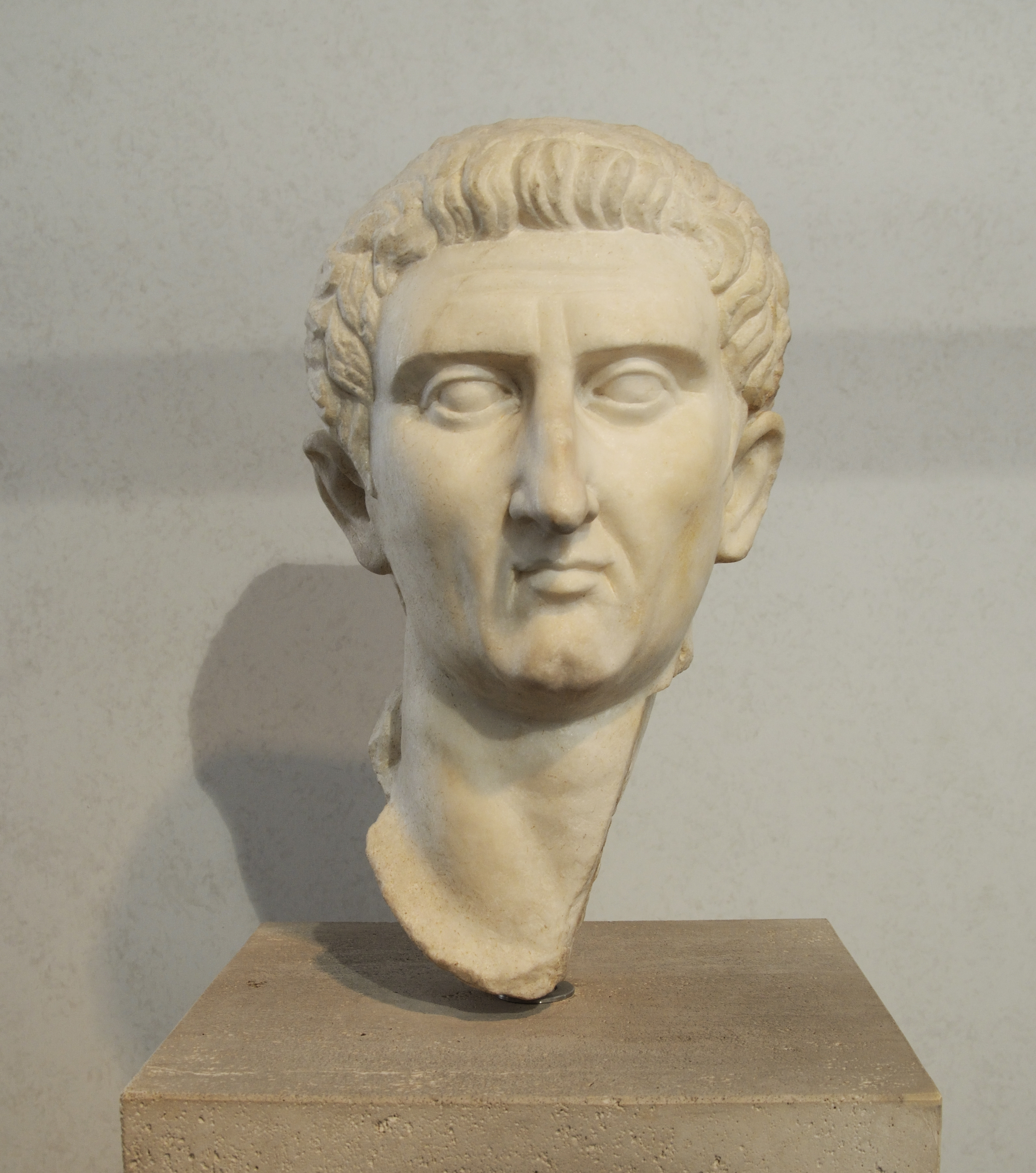 Head of Marcus Cocceius Nerva in Museo Nazionale Romano