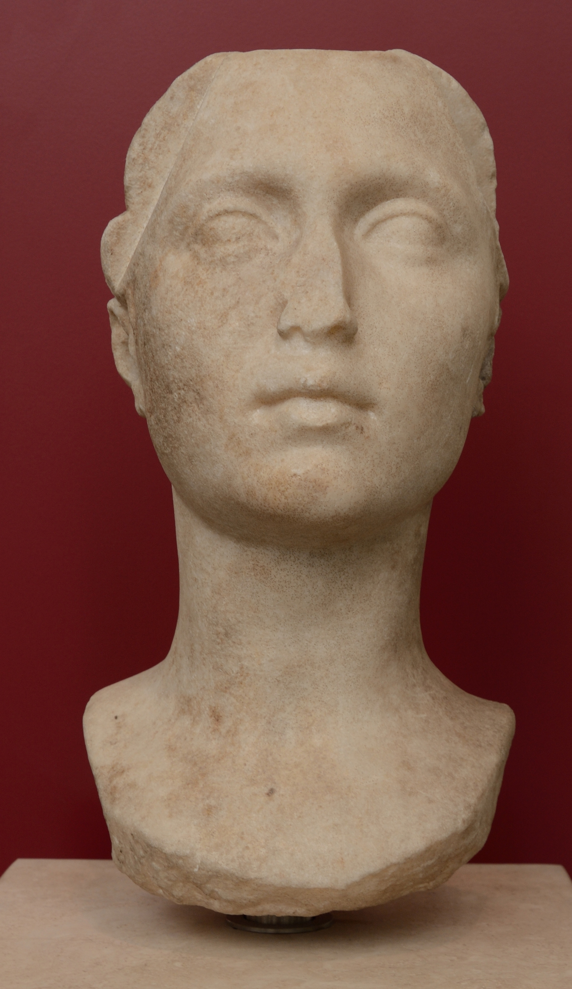 Head of woman Palazzo Massimo alle Terme (Rome)