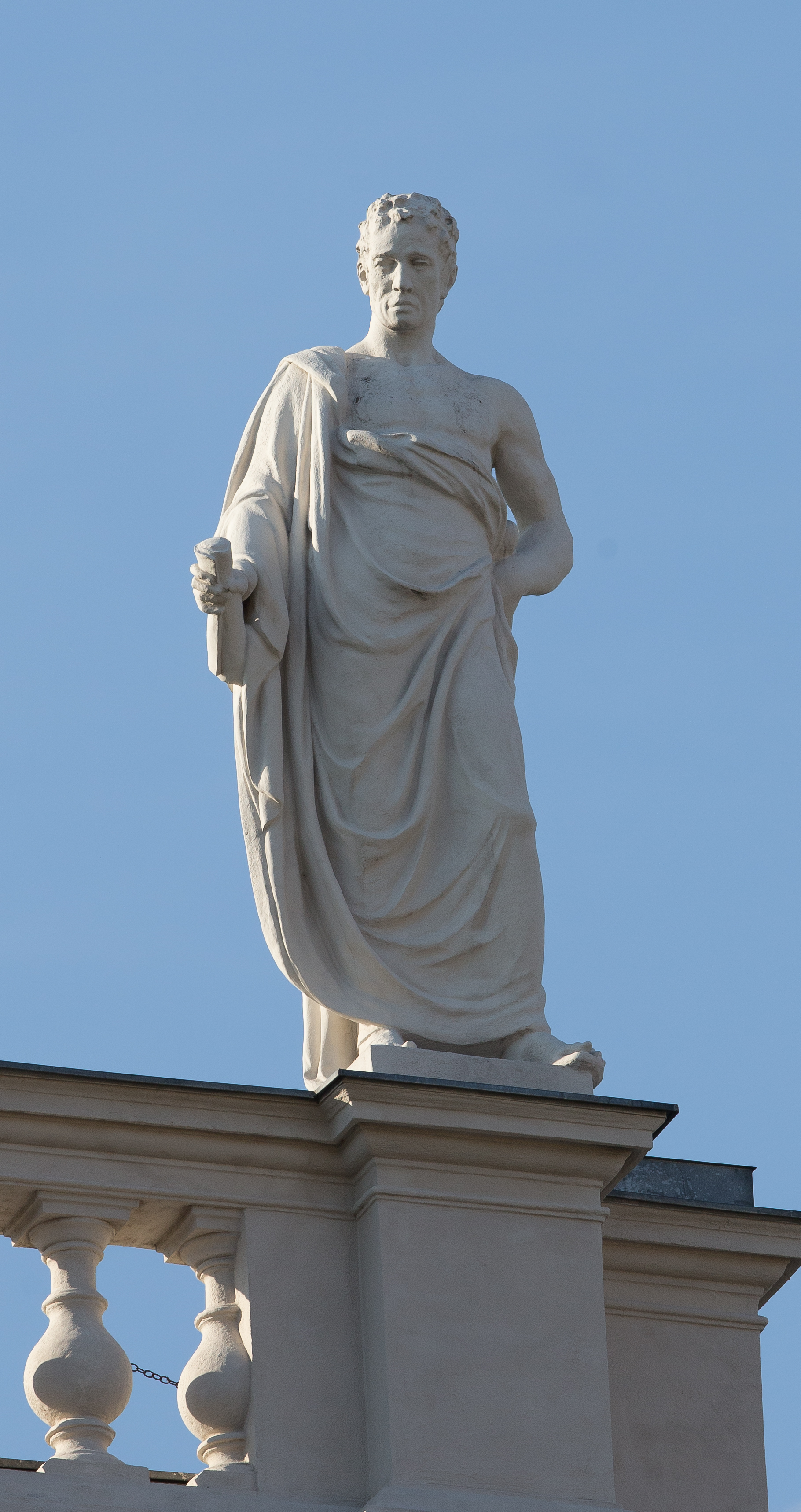 Herodotus - Rössner - figure at the Naturhistorisches Museum, Vienna 8949