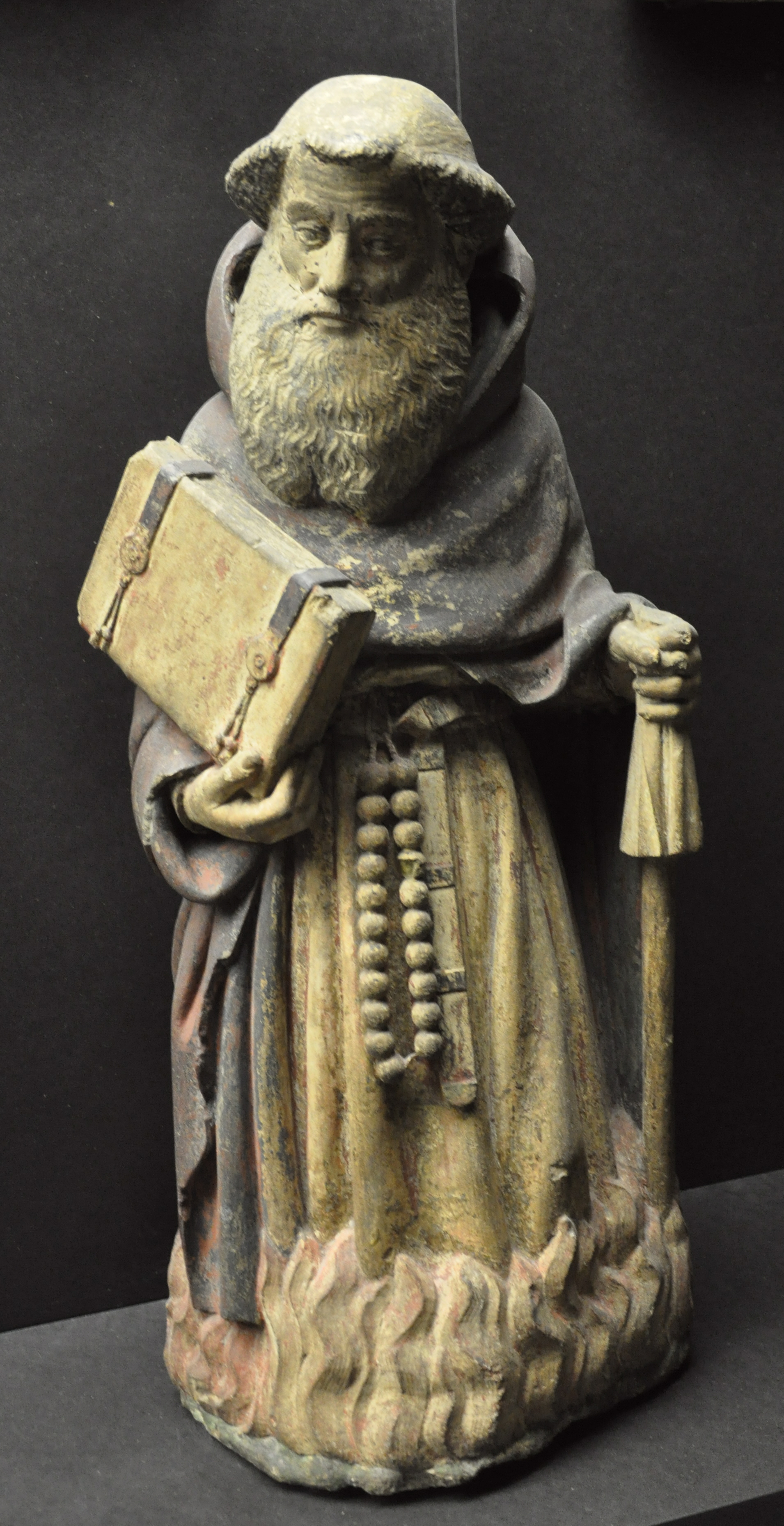 Hl Antonius im Feuer Liebieghaus 37