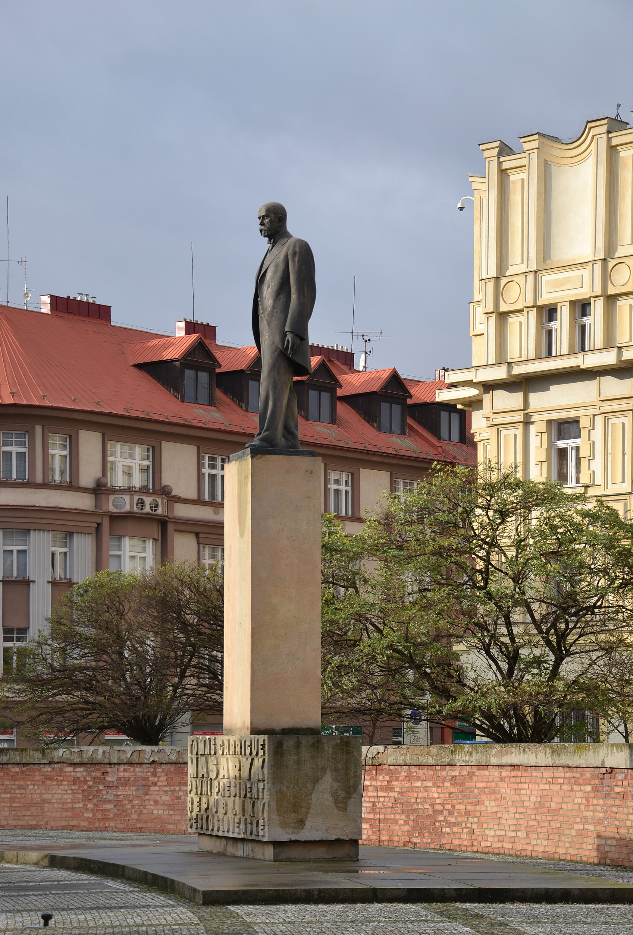 Hradec Králové (Königgrätz) - T. Masaryk statue