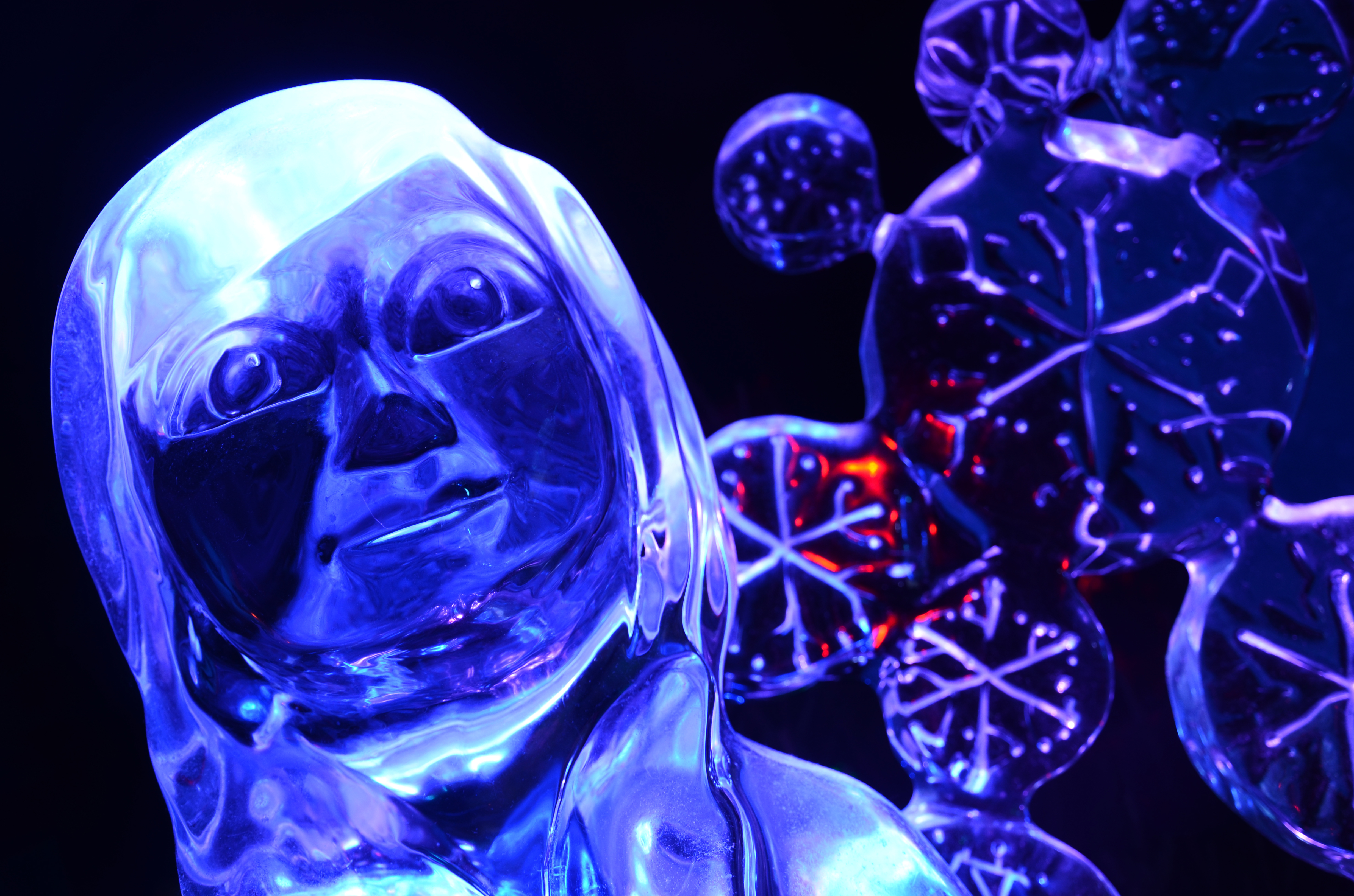 Ice sculptures Disneys Frozen Zwolle The Netherlands 2015