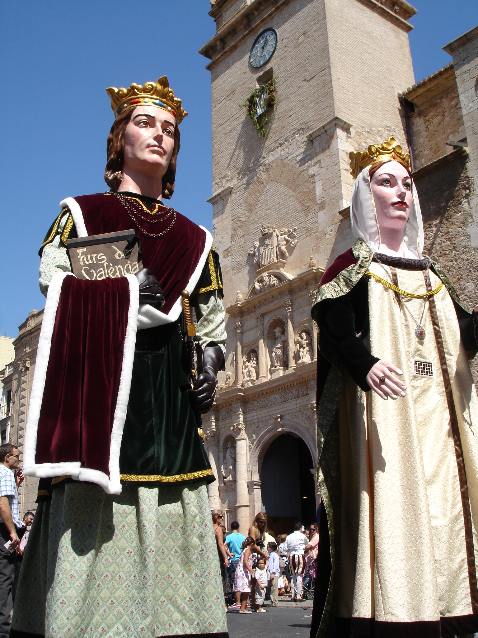 Jaume I y Violant d'Hongria