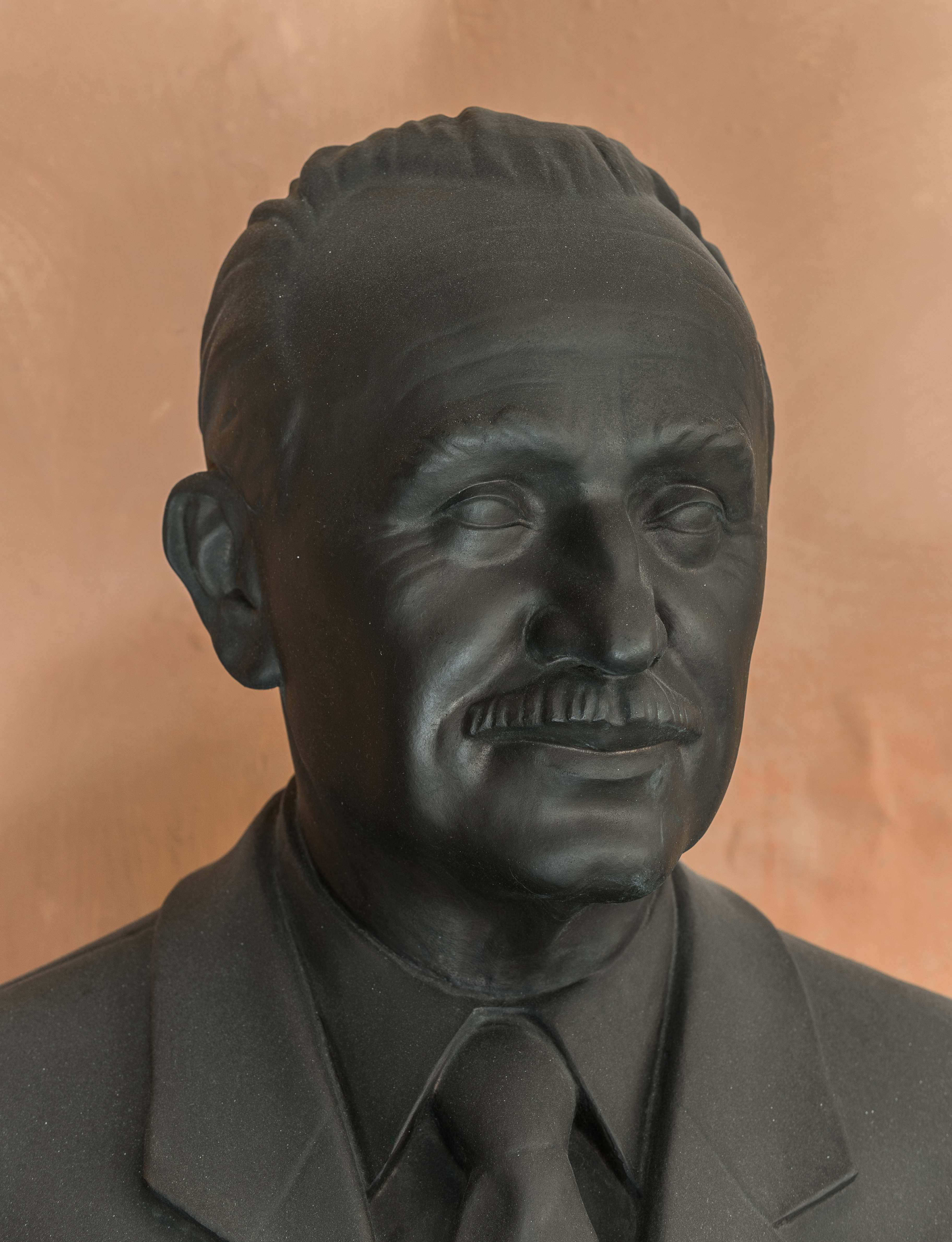Johann Radon (1887-1956), Nr. 107, bust (bronze) in the Arkadenhof of the University of Vienna-2894
