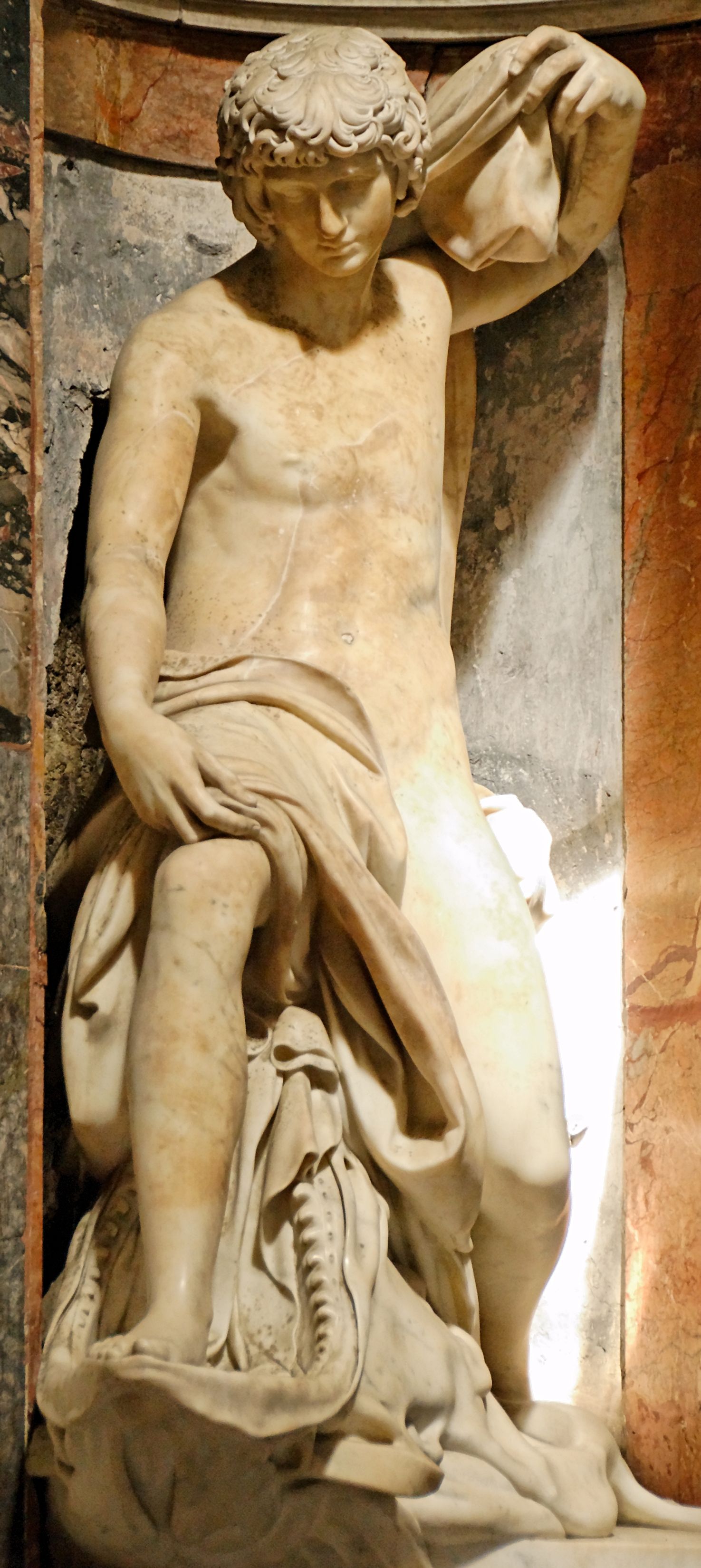 Jonah Antinous Santa Maria del Popolo n1