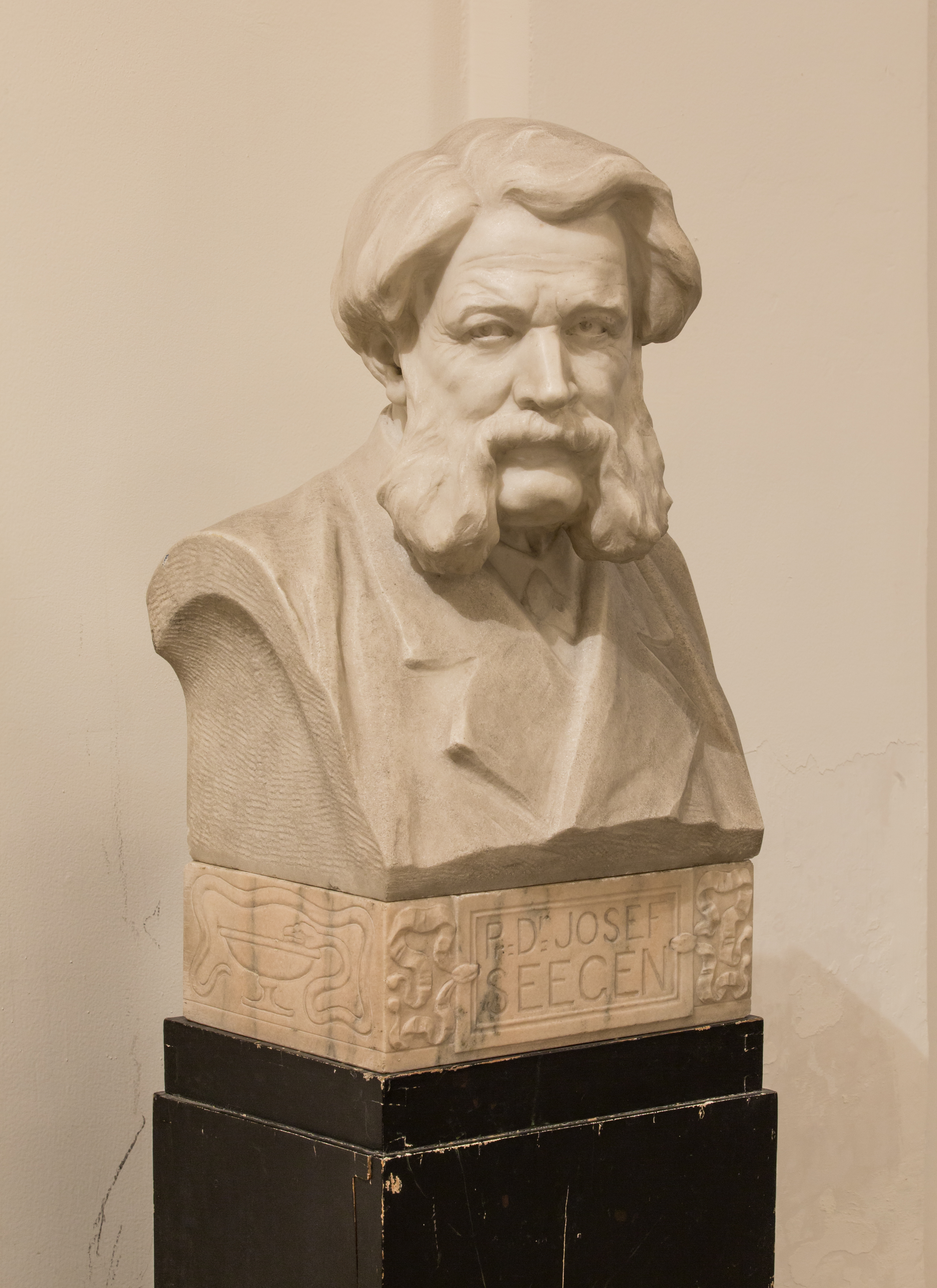 Josef Seegen, bust in the aula of the academy of sciensces, Vienna - hu - 8580
