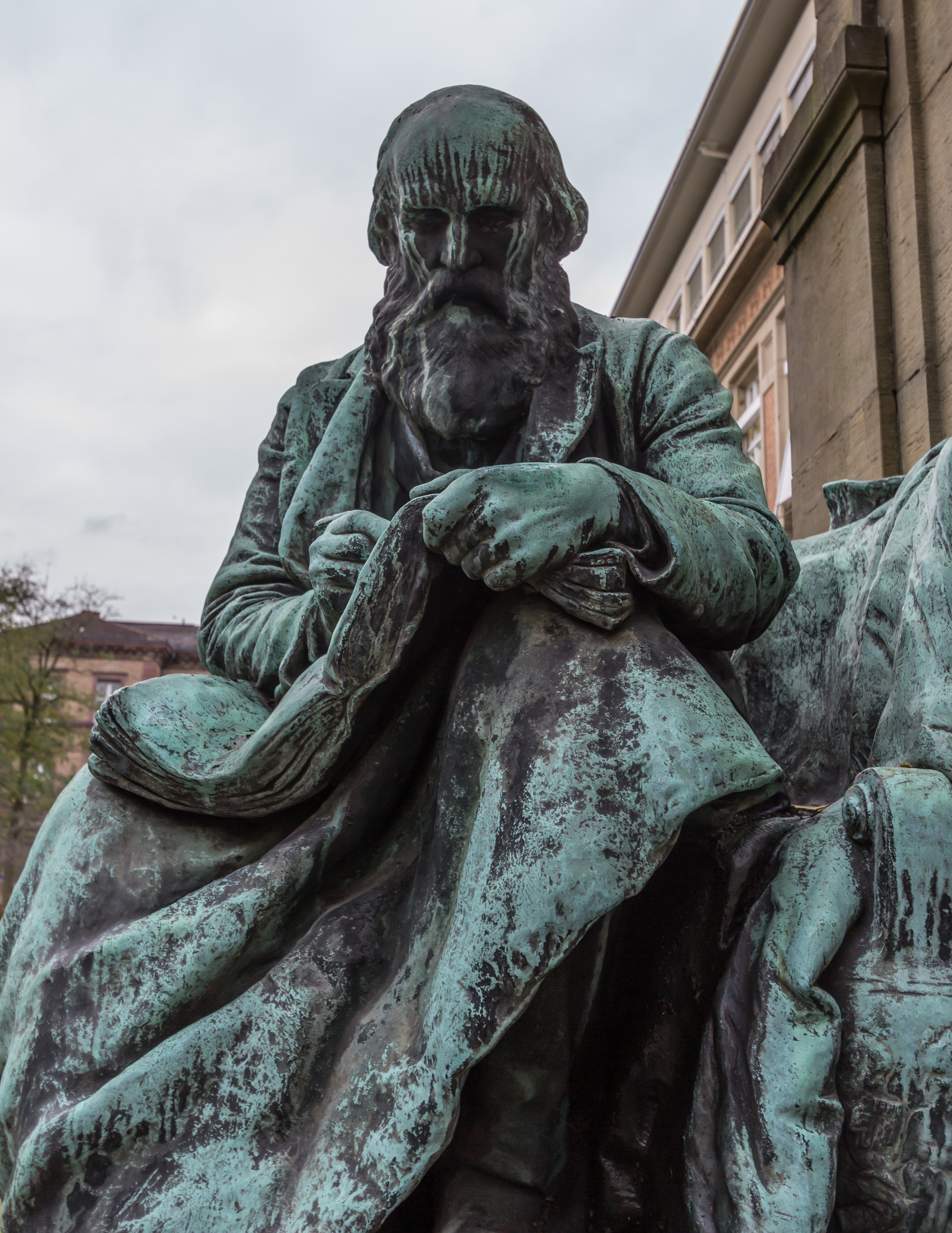 Karlsruhe, Denkmal -Wilhelm Lübke- -- 2013 -- 5264