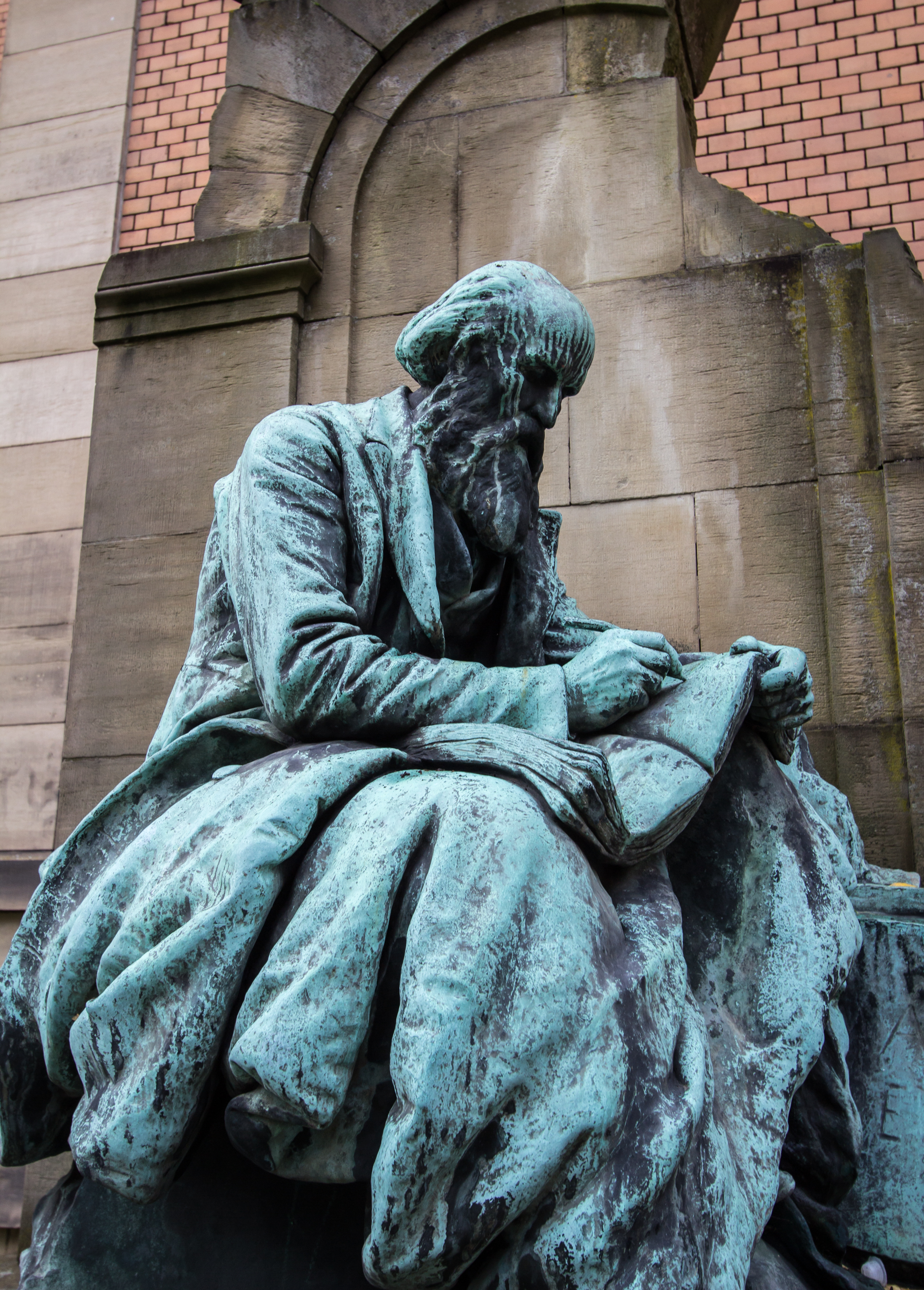 Karlsruhe, Denkmal -Wilhelm Lübke- -- 2013 -- 5265