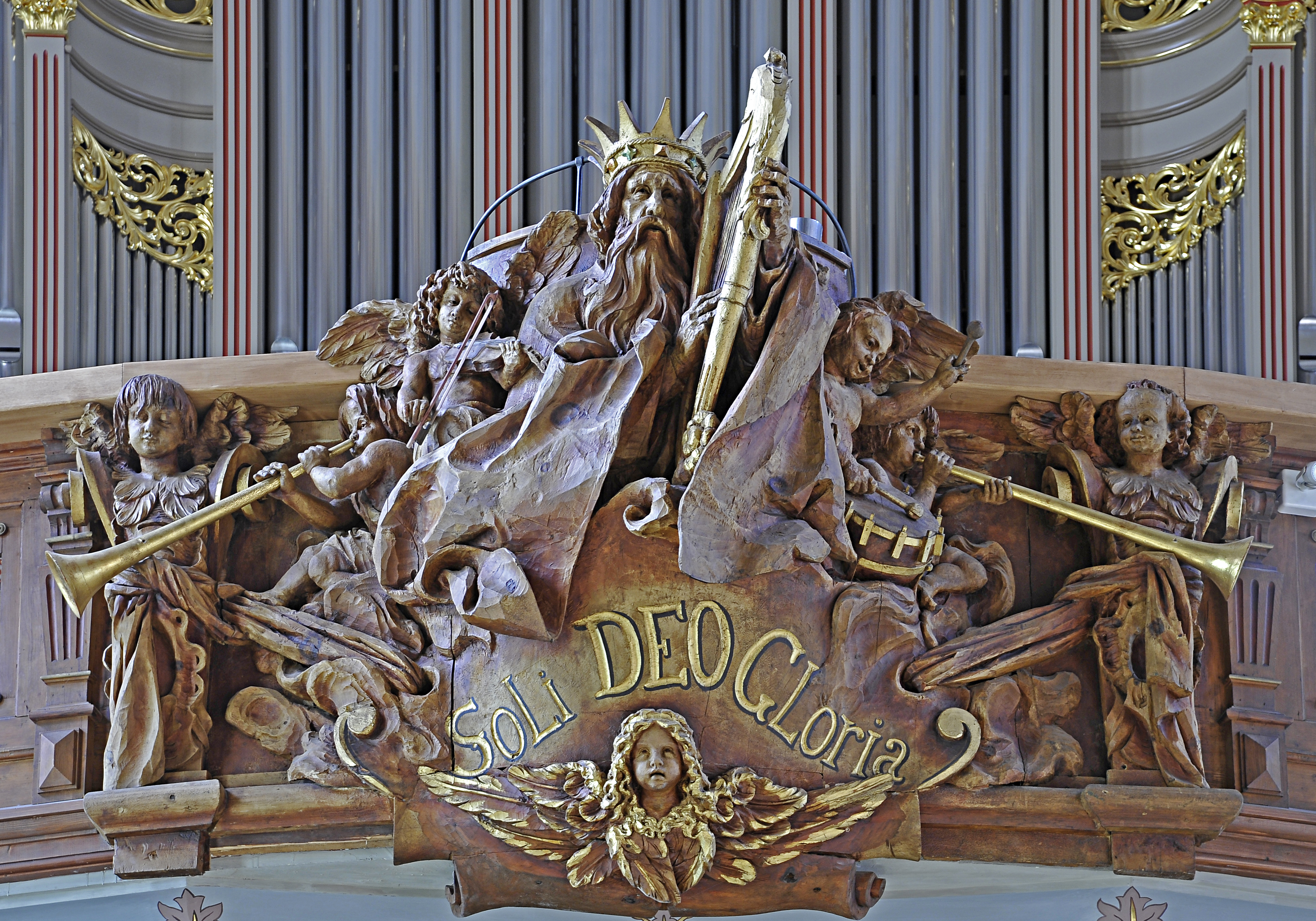 King David by Johann Baptist Moroder-Lusenberg Urtijëi