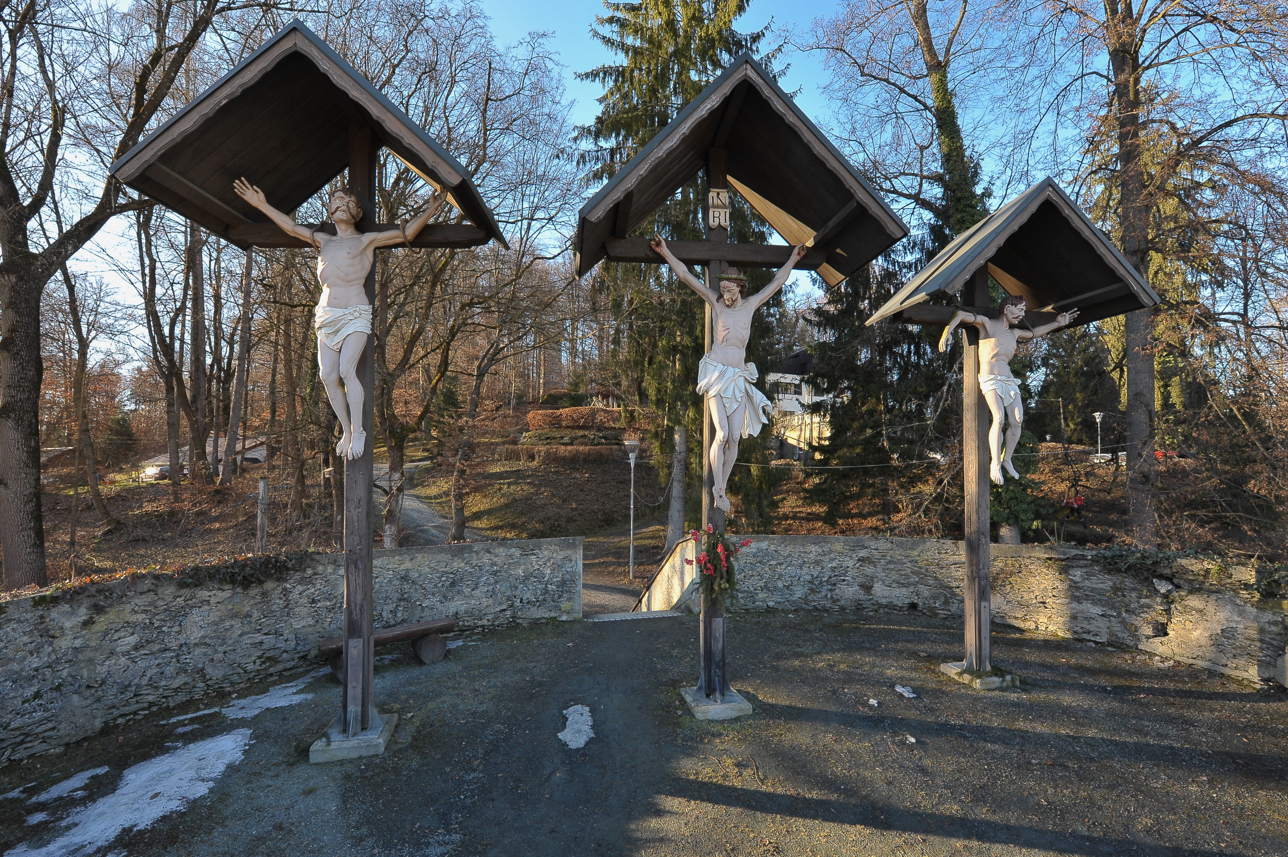 Klagenfurt Kreuzbergl Kalvarienberggruppe 28012015 326