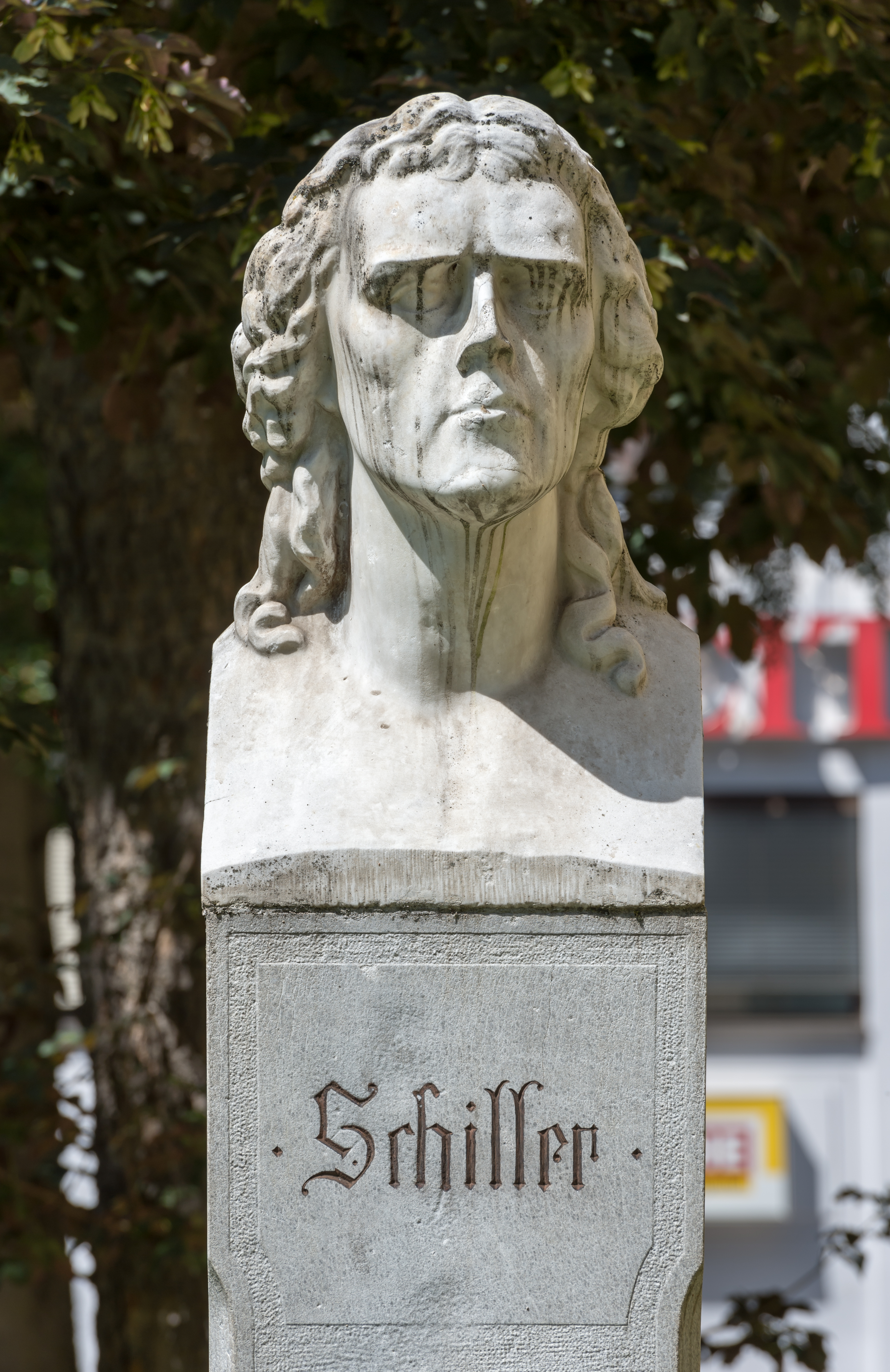 Klagenfurt Voelkermarkter Ring 27 Schiller-Denkmal 06072016 3697