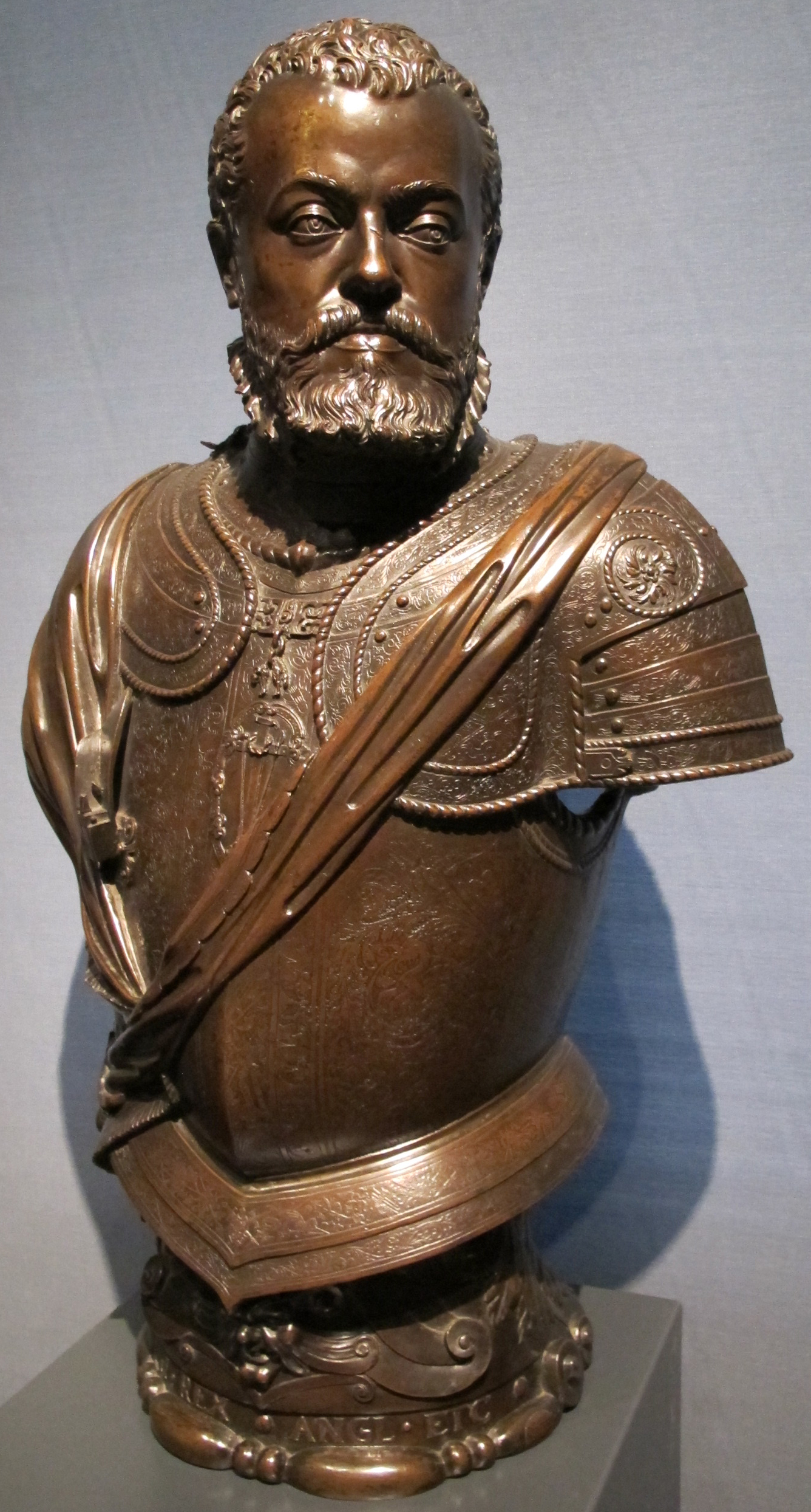 Leone leoni, filippo II di spagna, 1554-1556, 02
