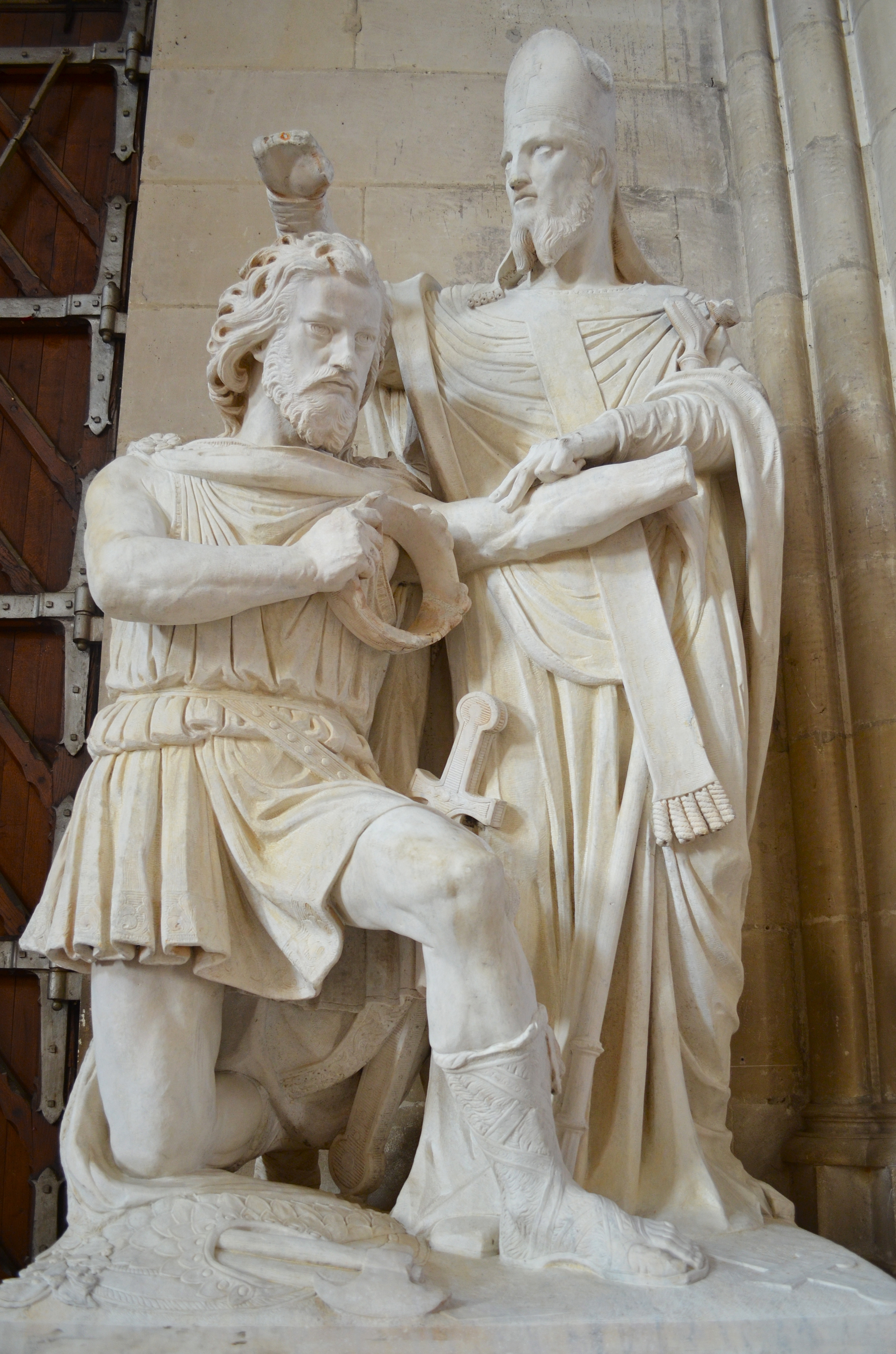 Maindron - Clovis baptisé par saint Rémi