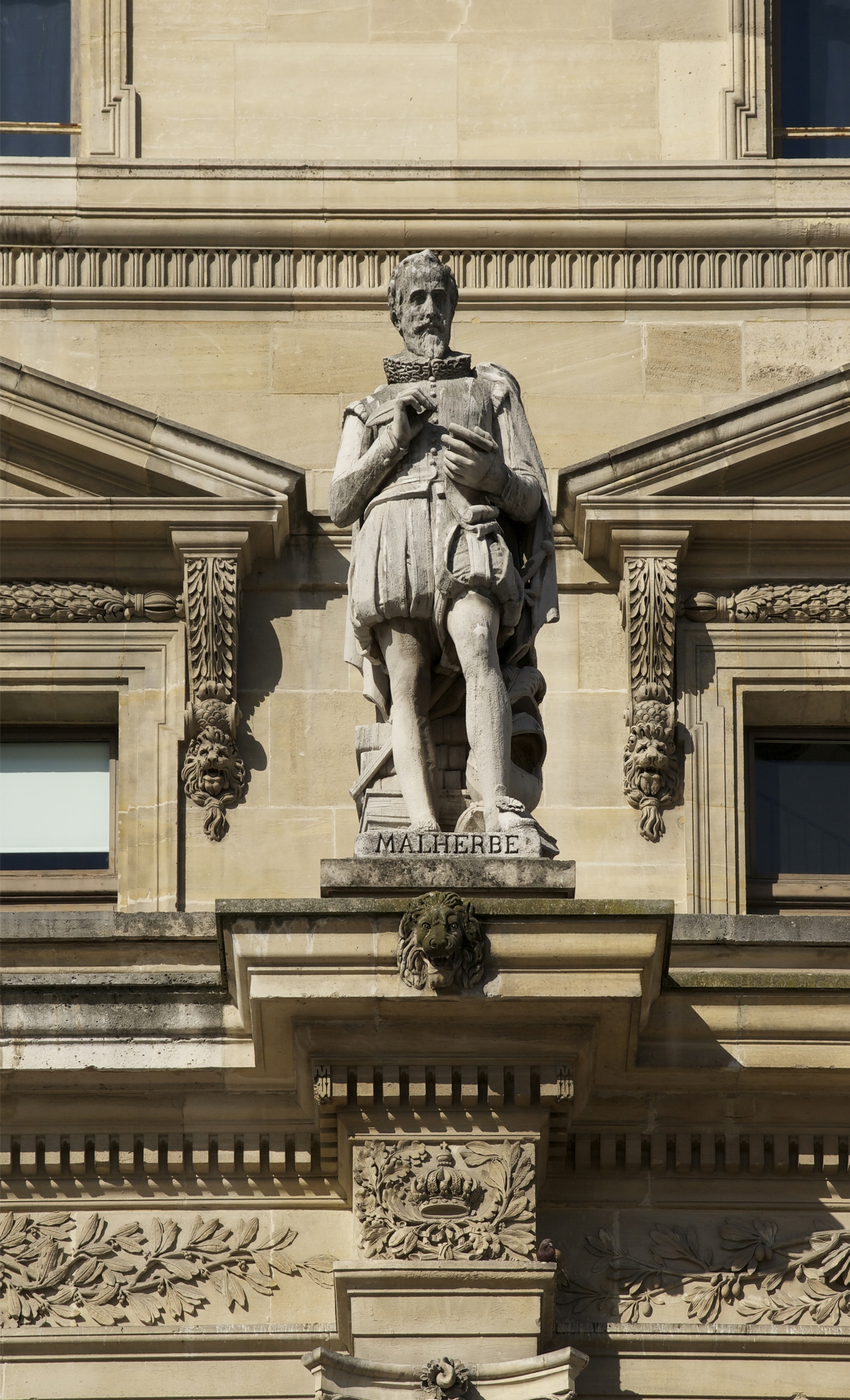 Malherbe statue Louvre