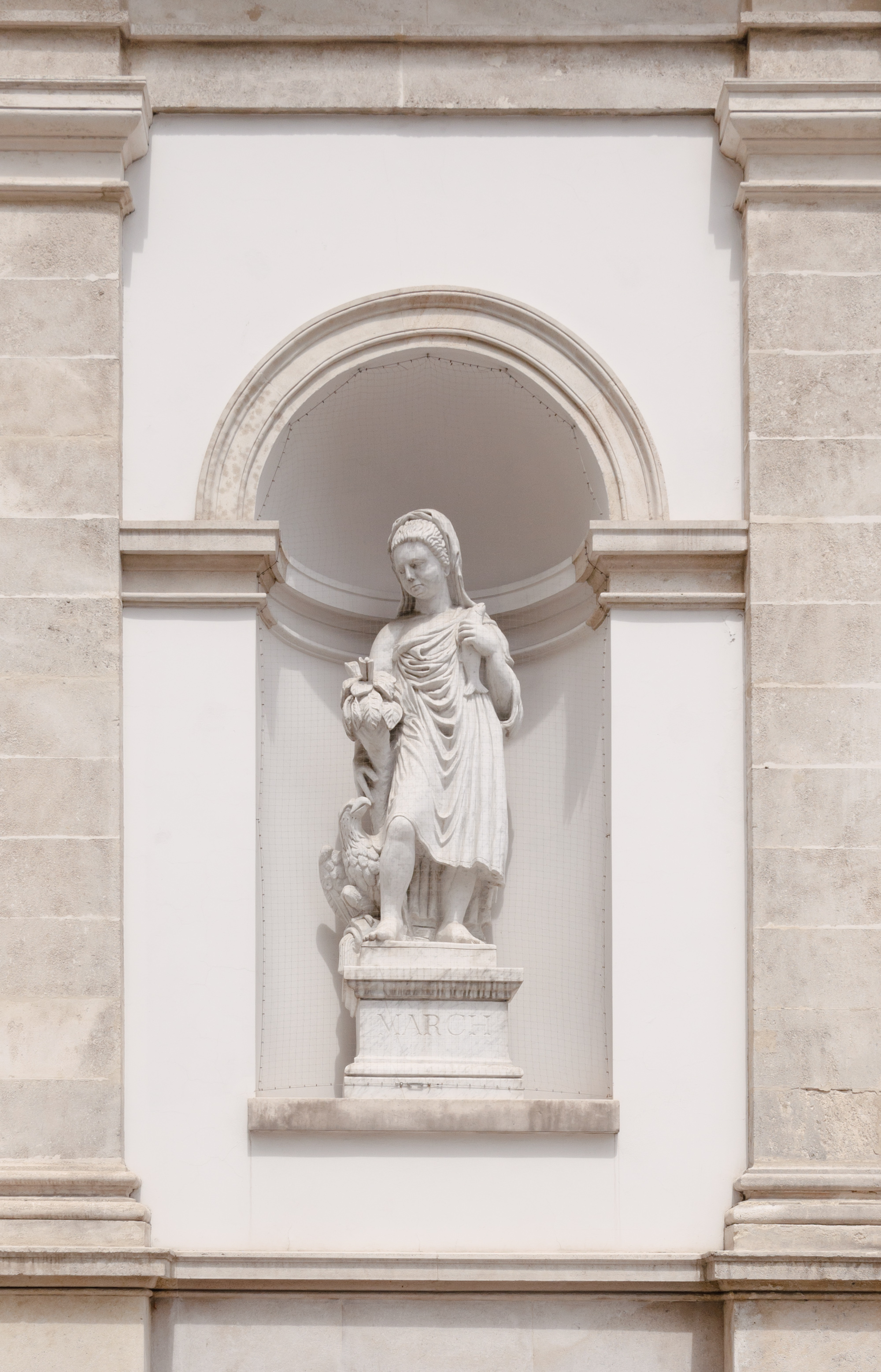 March statue - Albertina bastion - Viena