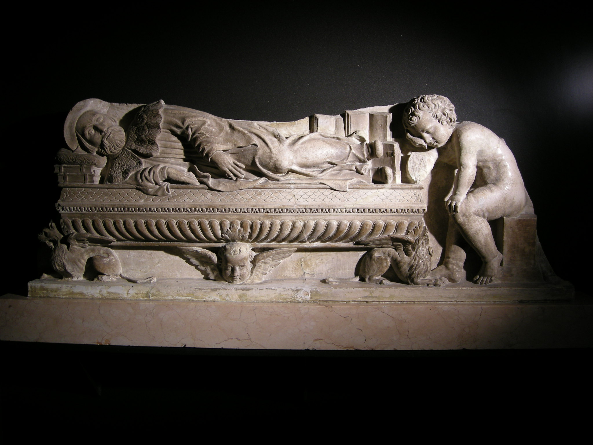 Modello di tomba di lettore, prima metò '500, inv. 1578