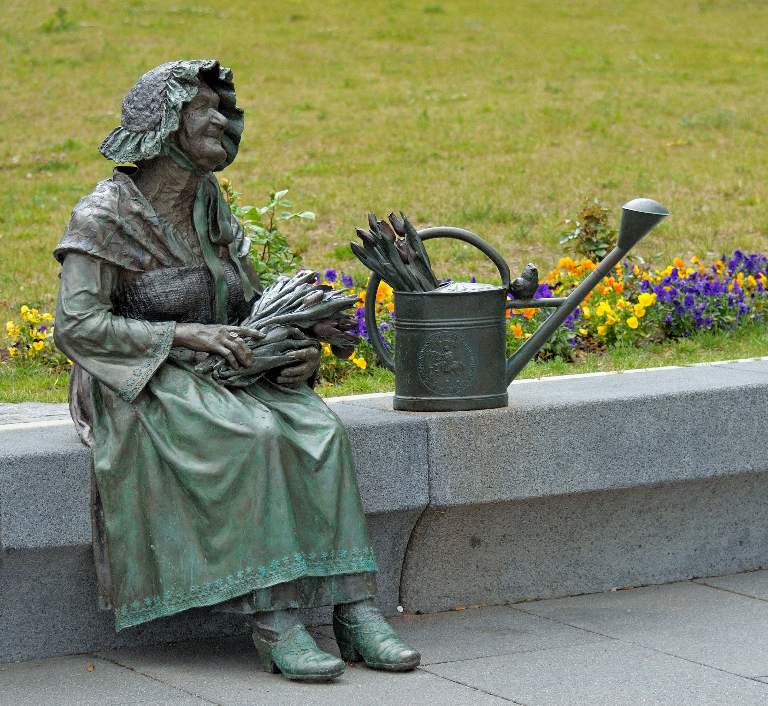 Monument Bertha Klingberg. Schwerin, Deutschland