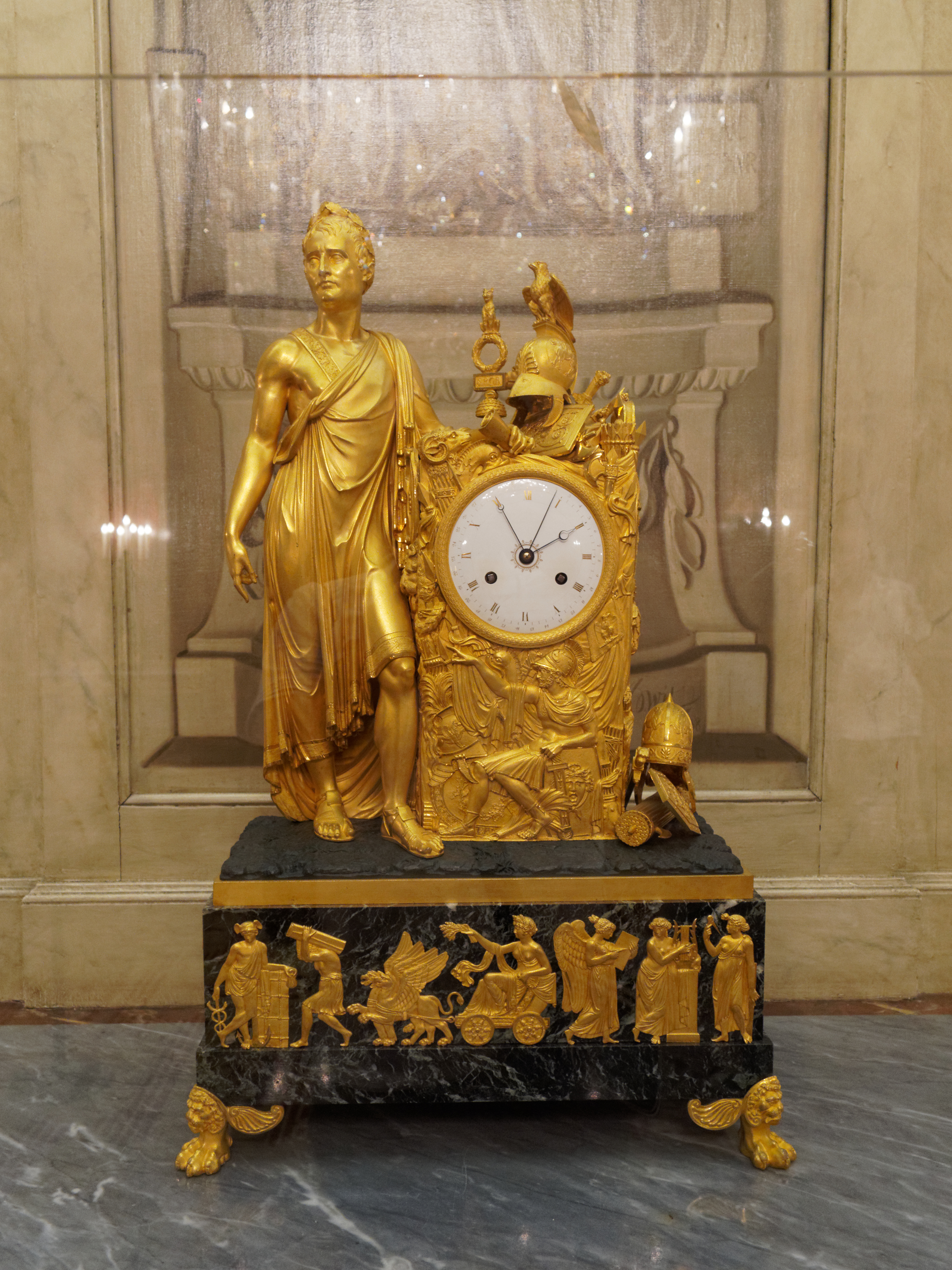 Napoleon's clock - Amsterdam Royal Palace 2822