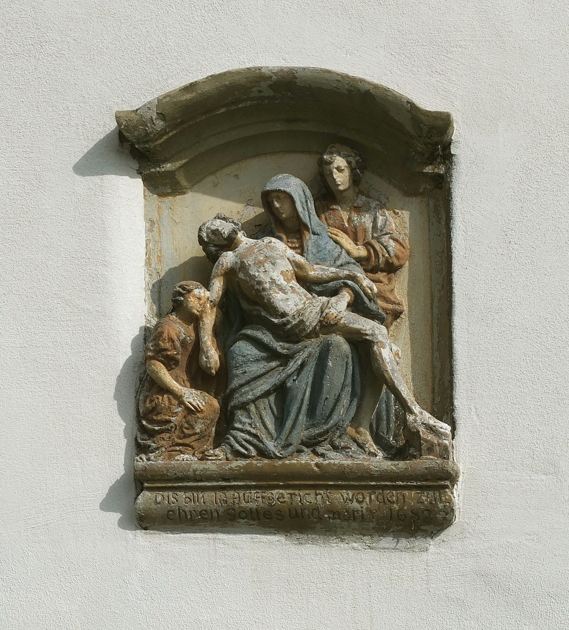 Pallien Bildstock 1682